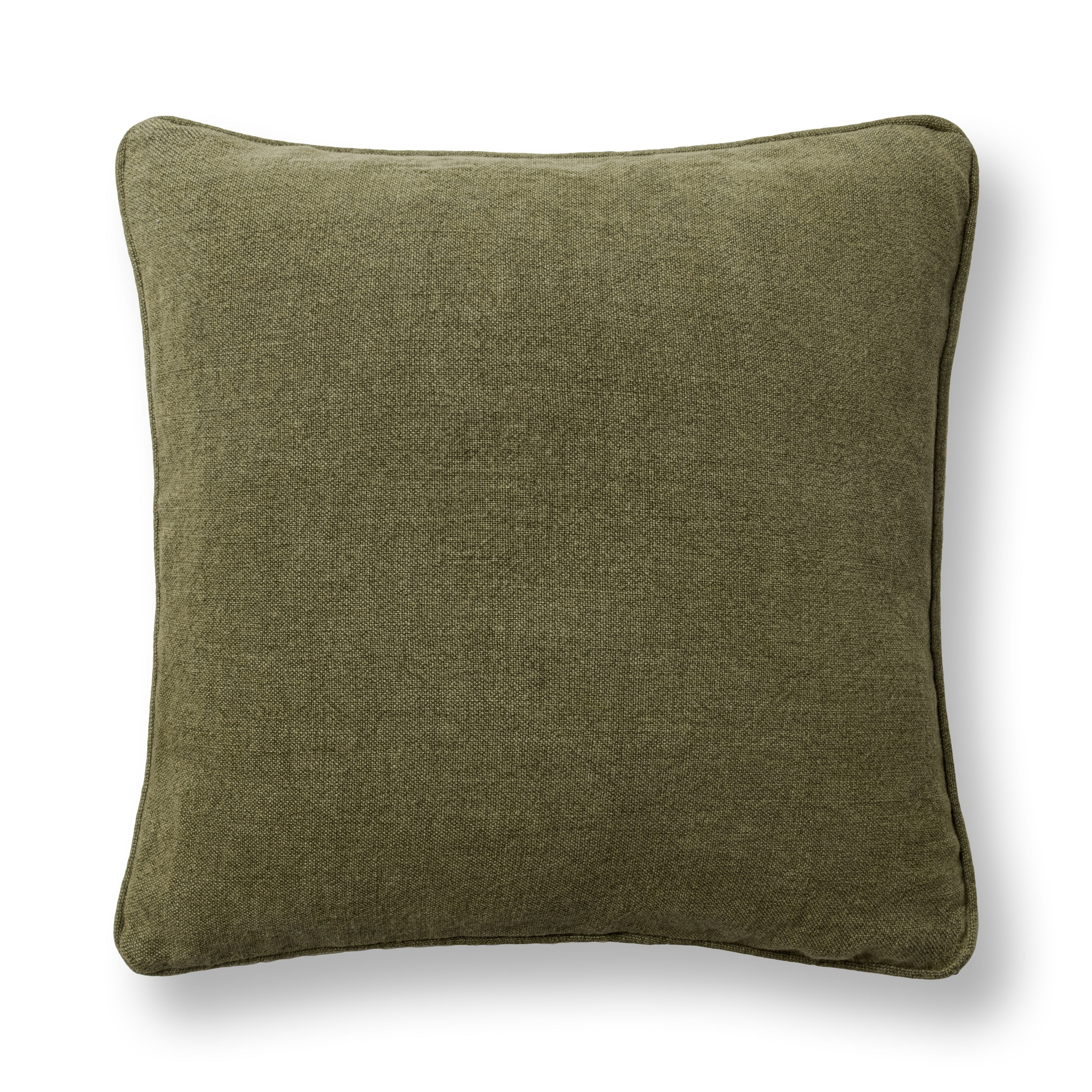 SLD Bedford Linen 22x22 - Olive Green