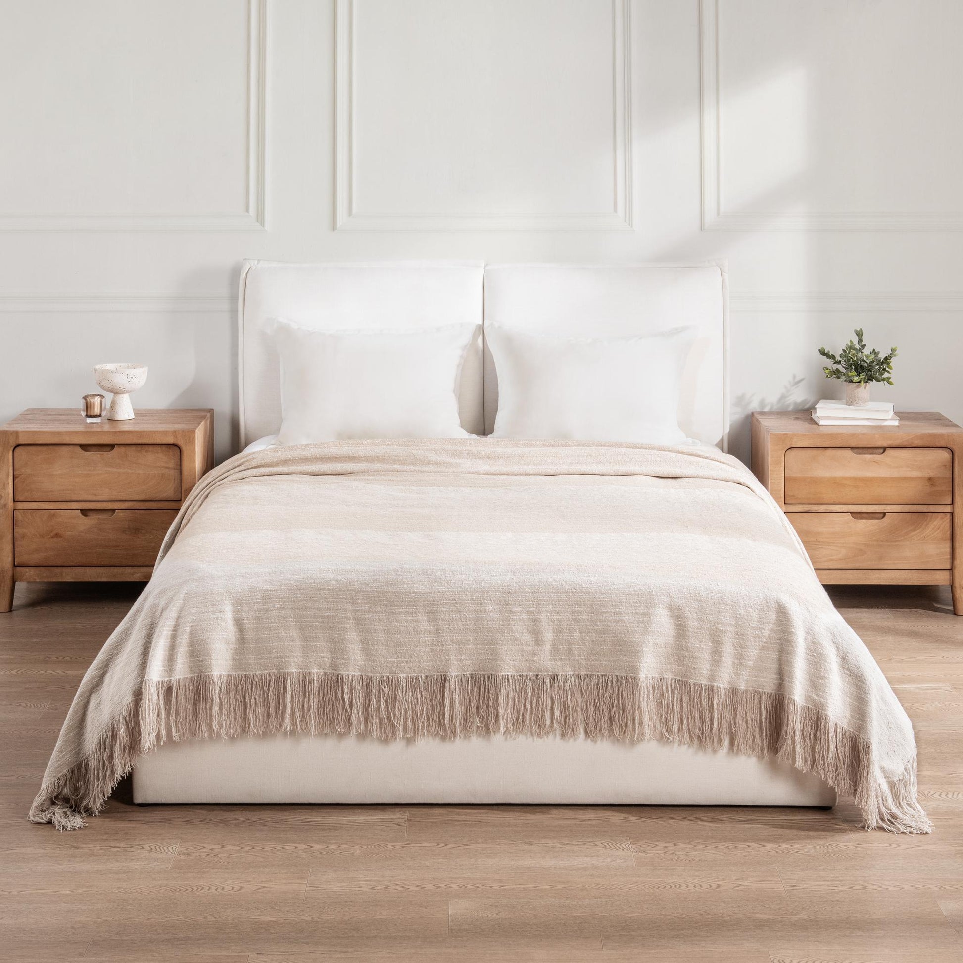 BC Beryl Blanket - Natural/Ivory - King