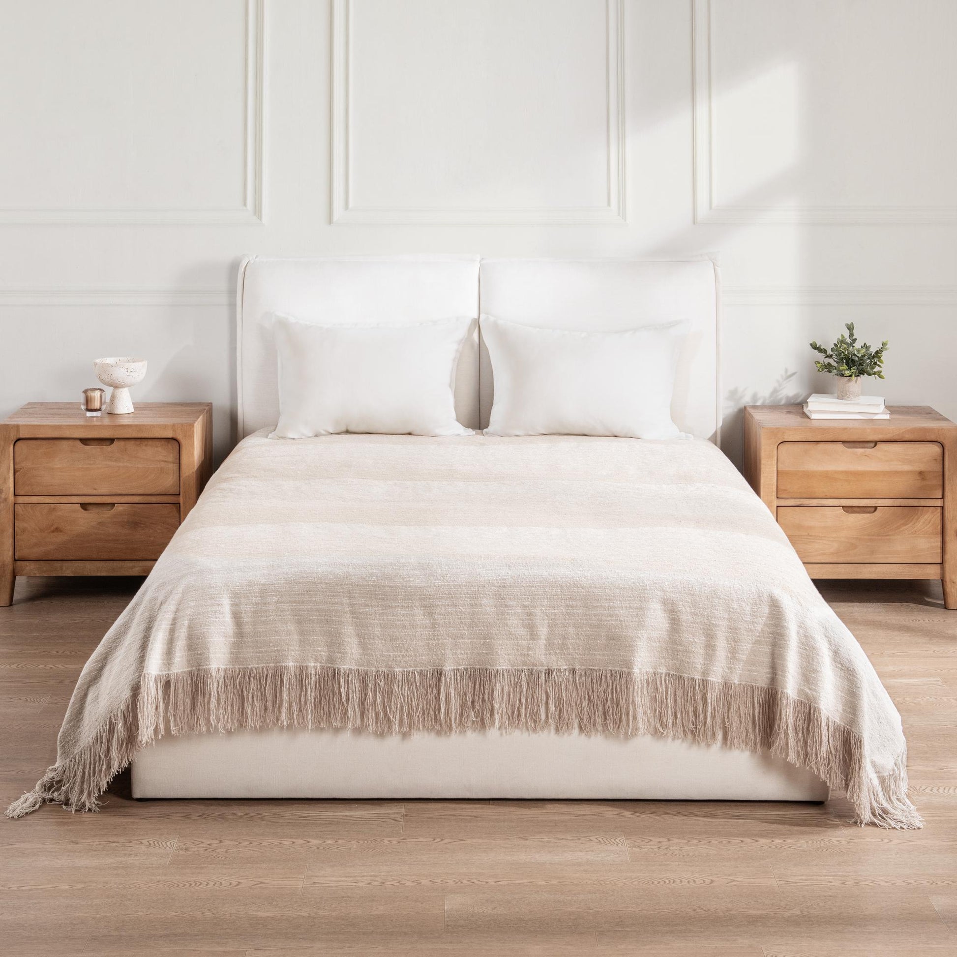 BC Beryl Blanket - Natural/Ivory - King