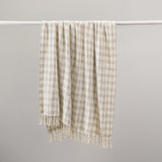 TC Sari Throw 50x70 - Natural/Ivory