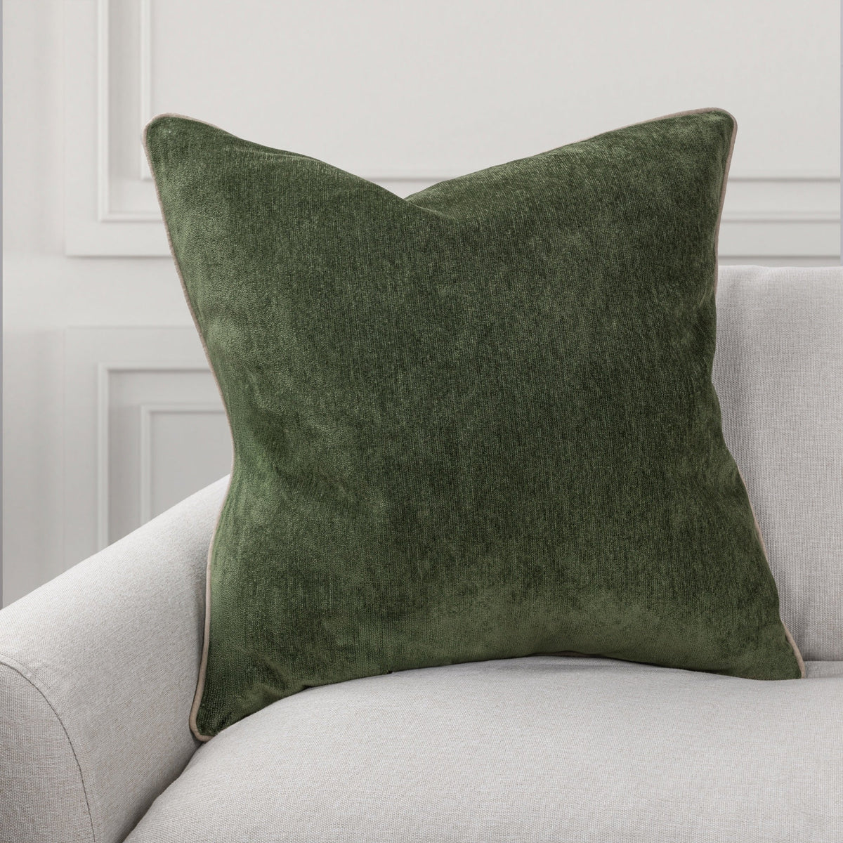 SLD Tildon Pillow - Fern Green / 24"x24" by Classic Home - view 3
