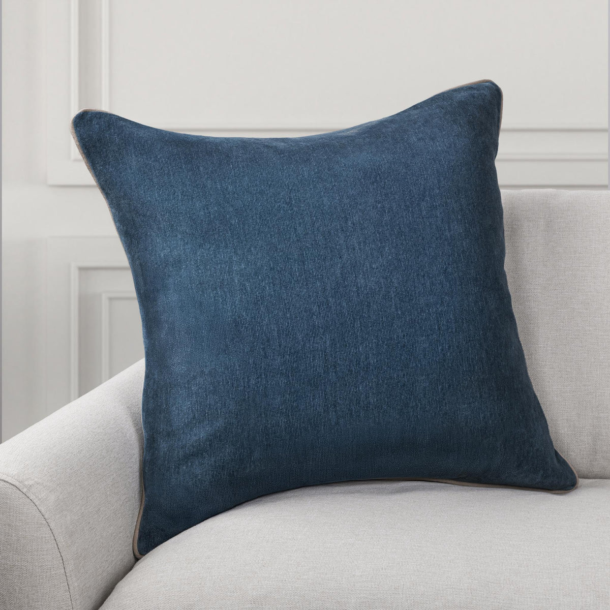 SLD Tildon Pillow - Harbor Blue / 24"x24" by Classic Home - view 3