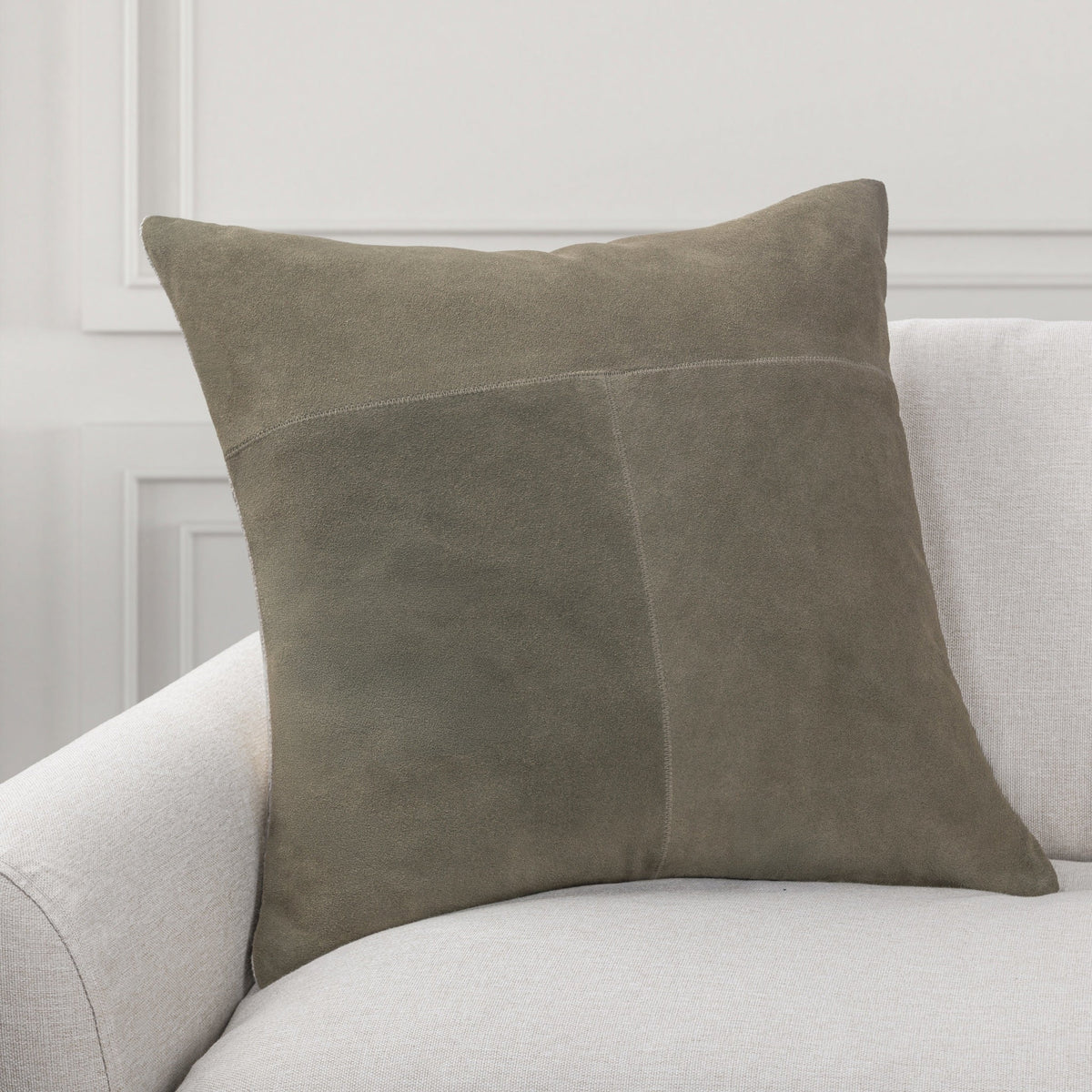 SLD Clemson Pillow - Earthen Olive / 22"x22" by Classic Home - view 3