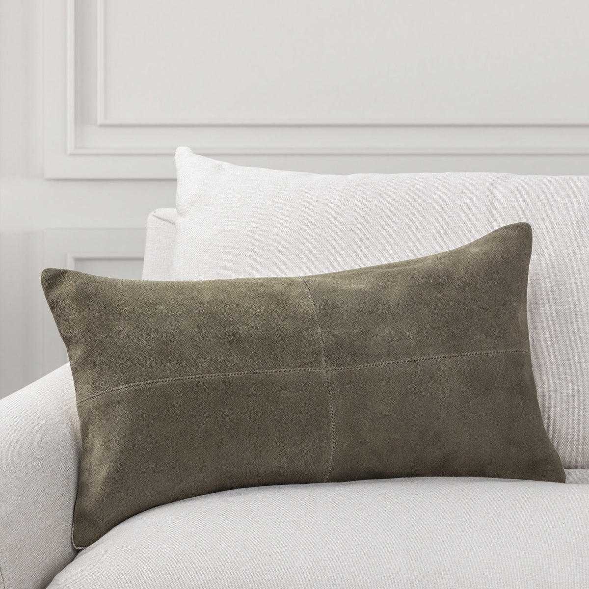 SLD Clemson Pillow - Earthen Olive / 14"x26" by Classic Home - view 3