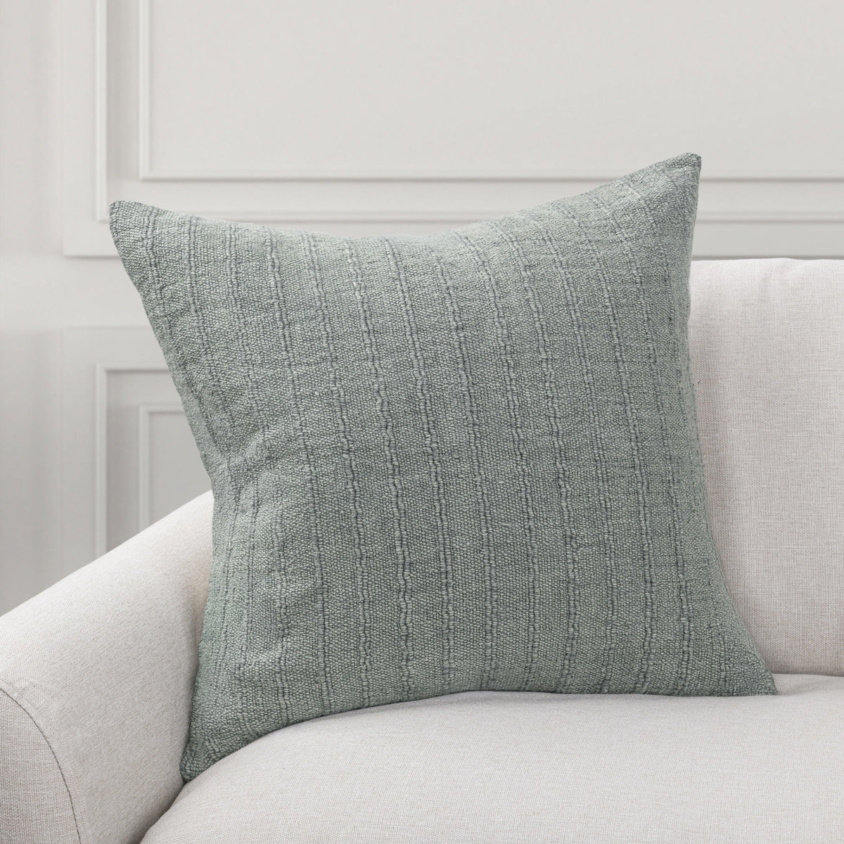 SLD Ansel Pillow - Mineral Green / 22"x22" by Classic Home - view 3
