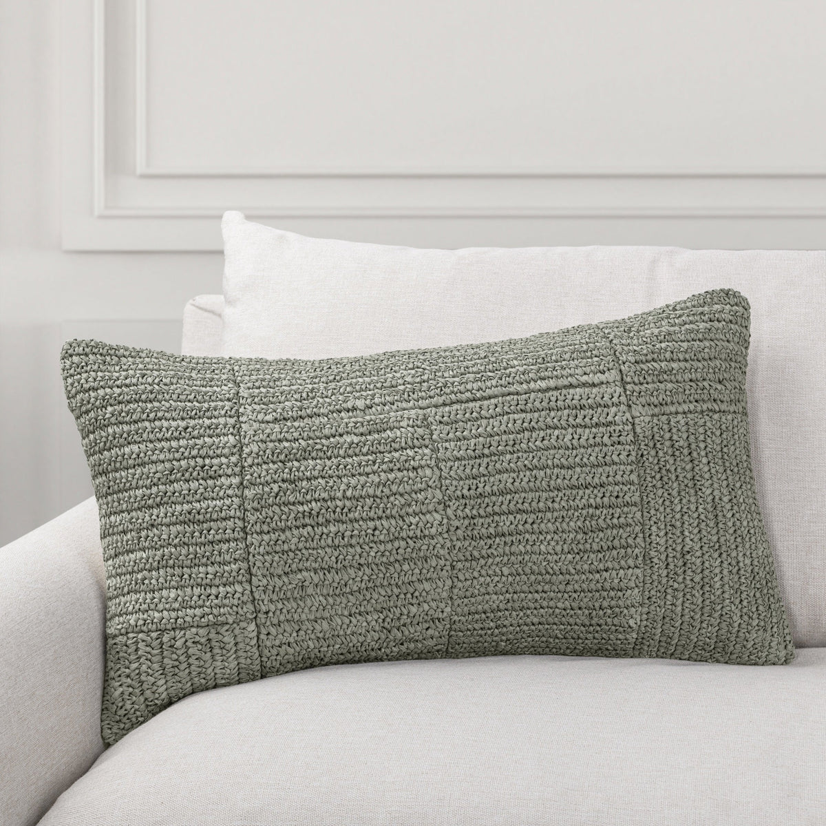 SLD Merritt Pillow - River Sage / 14"x26" by Classic Home - view 3