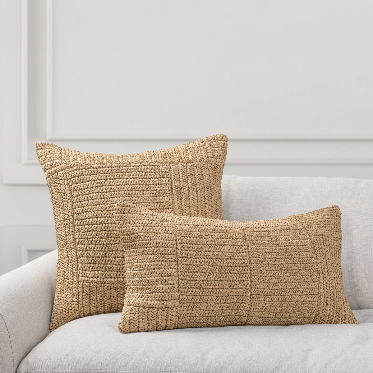 SLD Merritt Pillow - Harvest Wheat / 22"x22" by Classic Home - view 5
