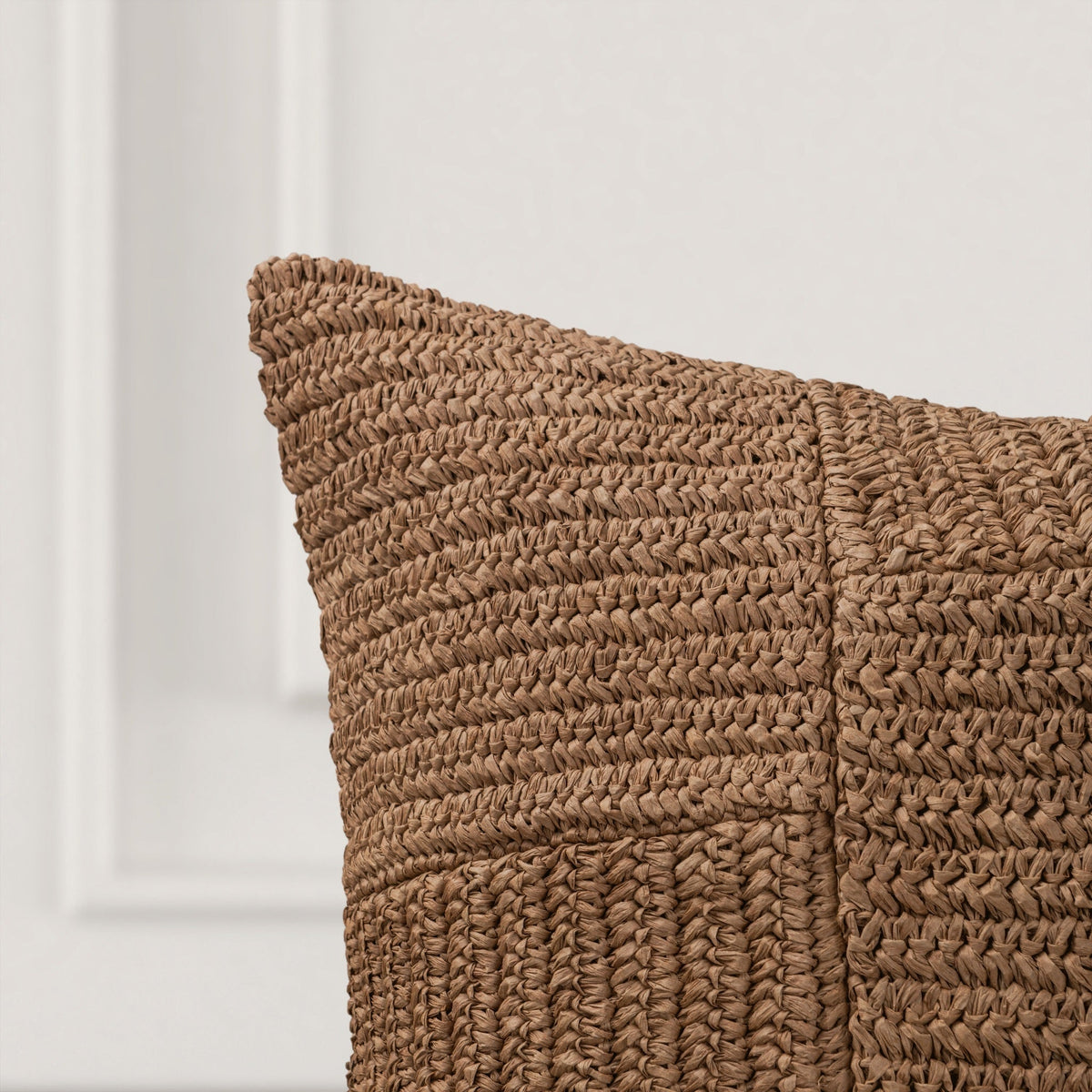 SLD Merritt Pillow - Amber Brown / 22"x22" by Classic Home - view 4