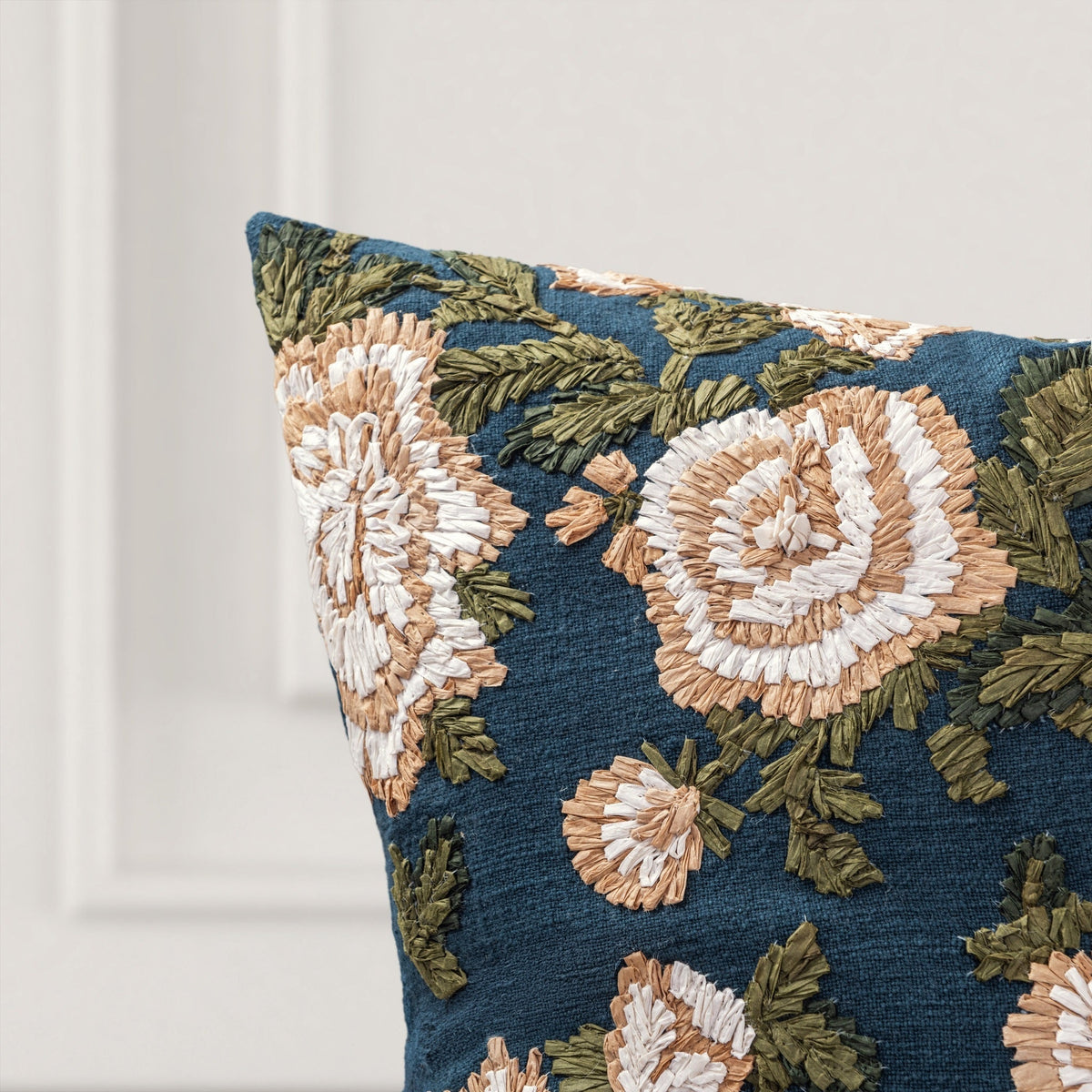 JL Broadmoor Pillow - Pond Blue / 18"x18" by Classic Home - view 4