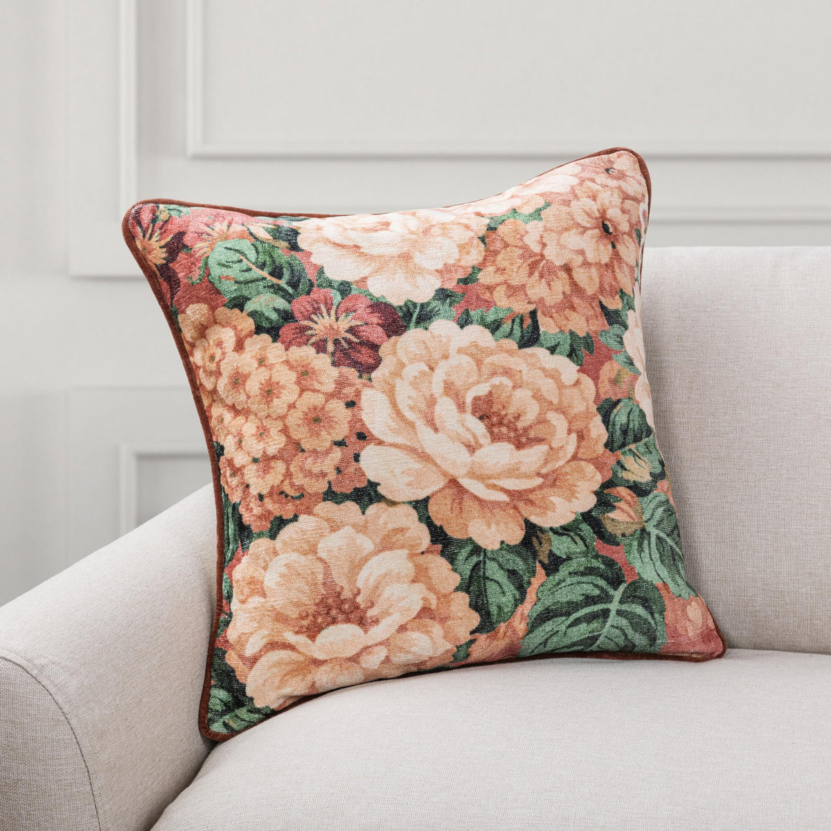JL Kendall Pillow - Burnished Sienna / 20"x20" by Classic Home - view 3
