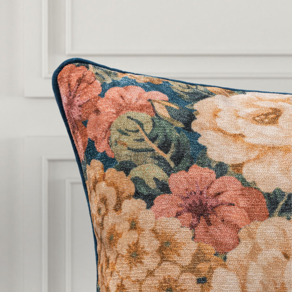 JL Kendall Pillow - Blue Multi / 20"x20" by Classic Home - view 4