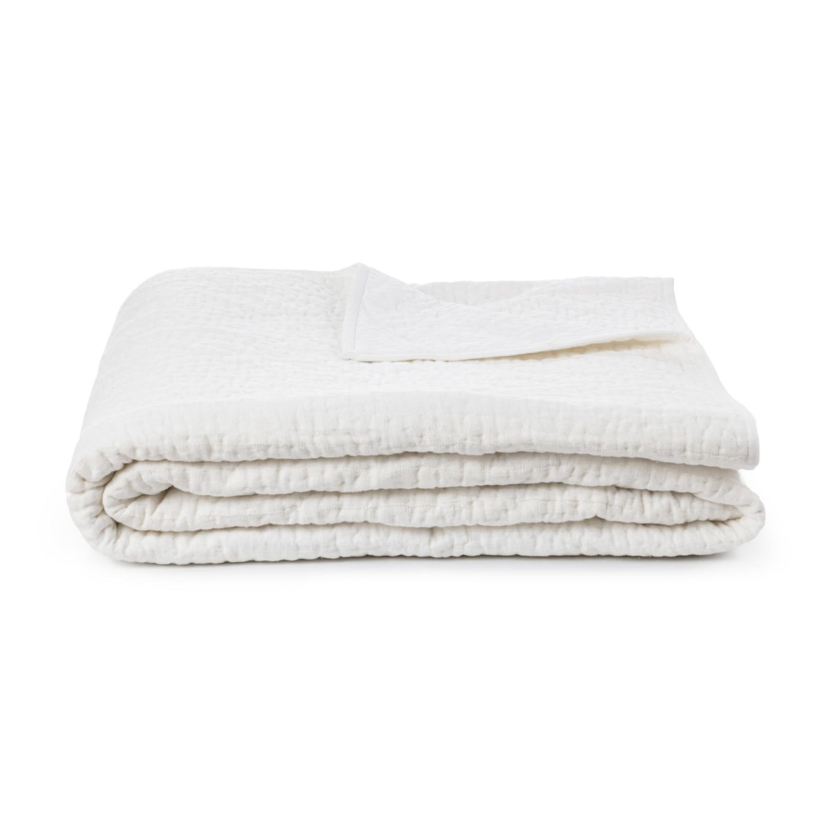 Berkshire Linen Quilt Queen - Cloud by Classic Home - view 3
