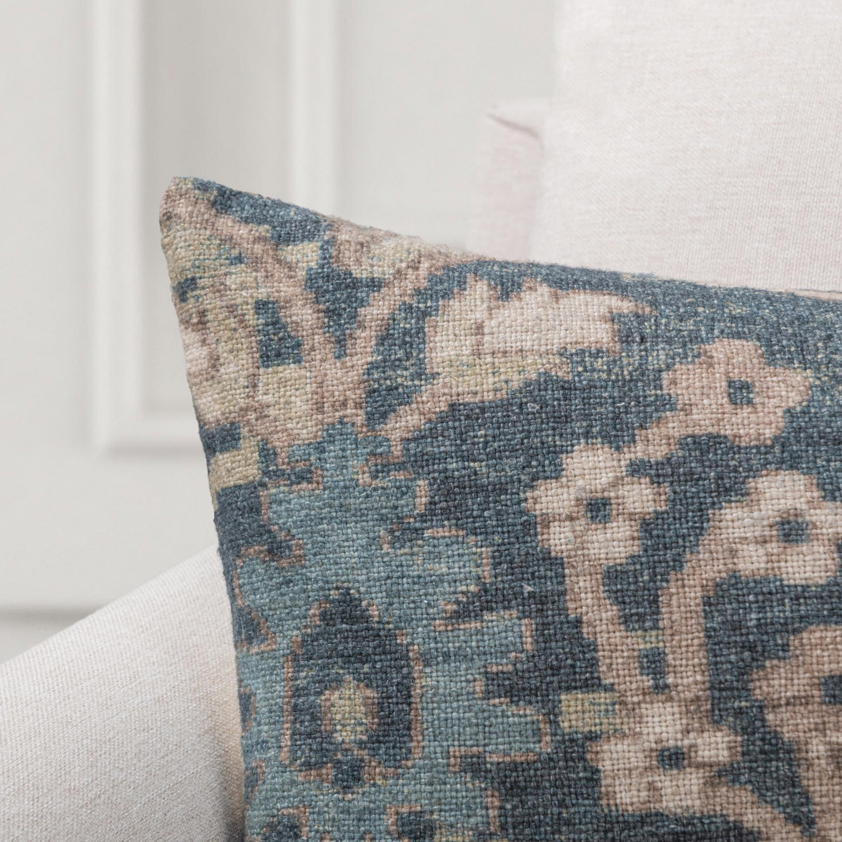JL Chalet Pillow - Pond Blue / 14"x26" by Classic Home - view 4