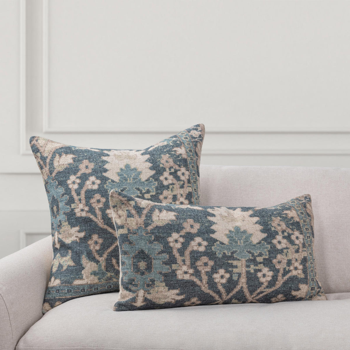 JL Chalet Pillow - Pond Blue / 14"x26" by Classic Home - view 5