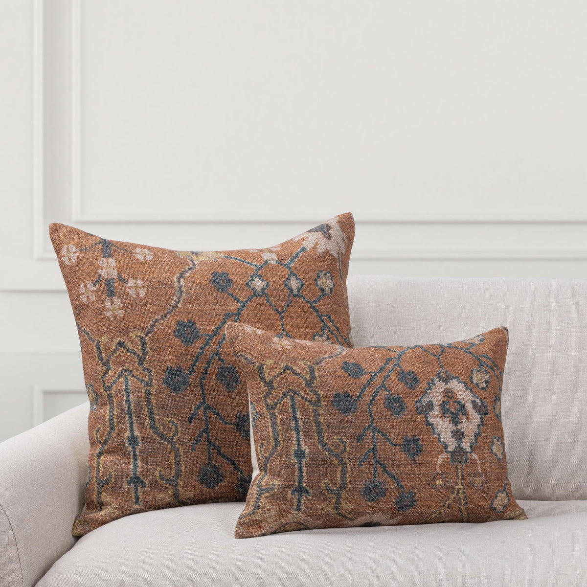 JL Bungalow Pillow - Amber Brown / 22"x22" by Classic Home - view 5