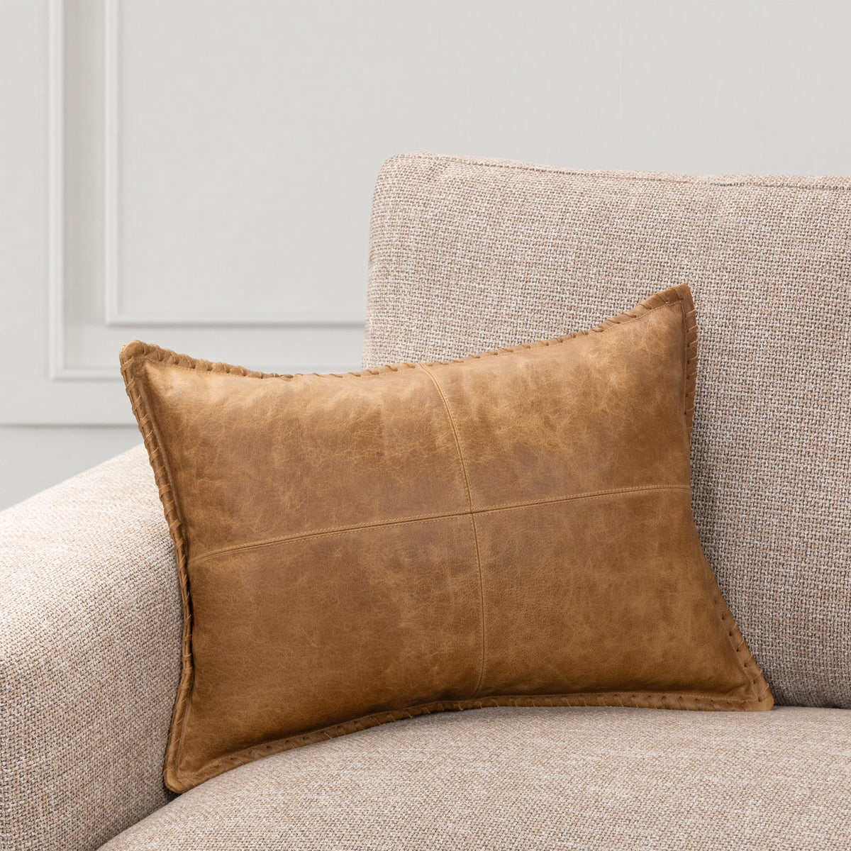 SLD Weston Pillow - Chestnut / 14"x20" by Classic Home - view 3