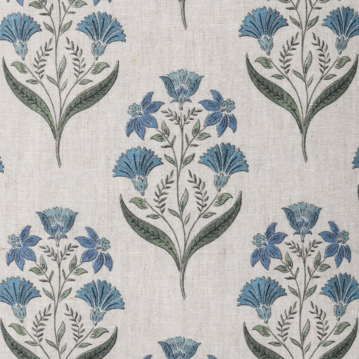 Bluffs Pillow - Oatmeal/Blue / 22"x22" by Classic Home - view 5
