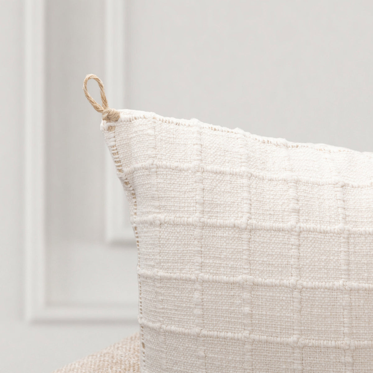 Westmoor Pillow - Ivory / 20"x20" by Classic Home - view 4