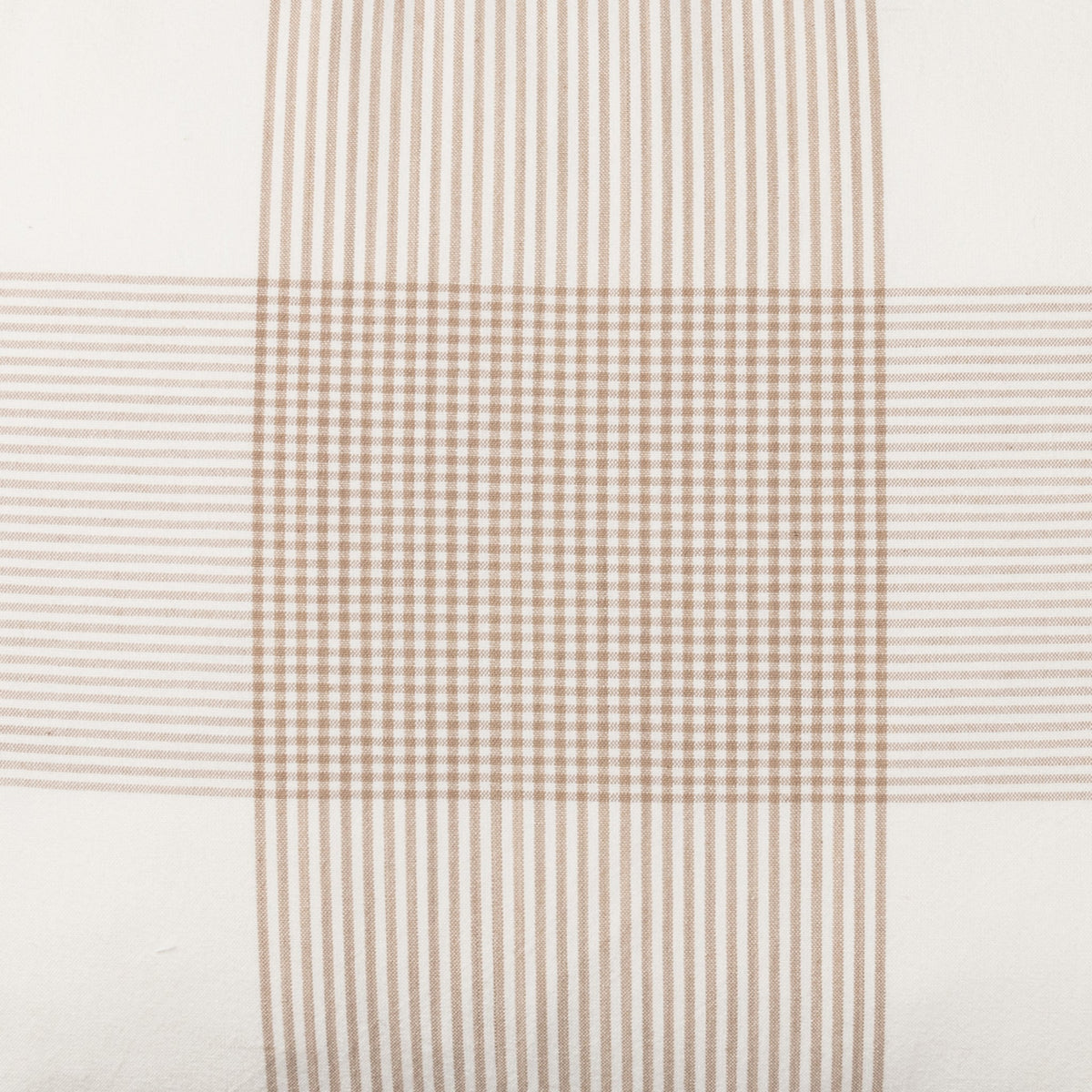 Hanson Duvet Pillow Sham Standard - Ivory/Toffee Brown by Classic Home - view 8