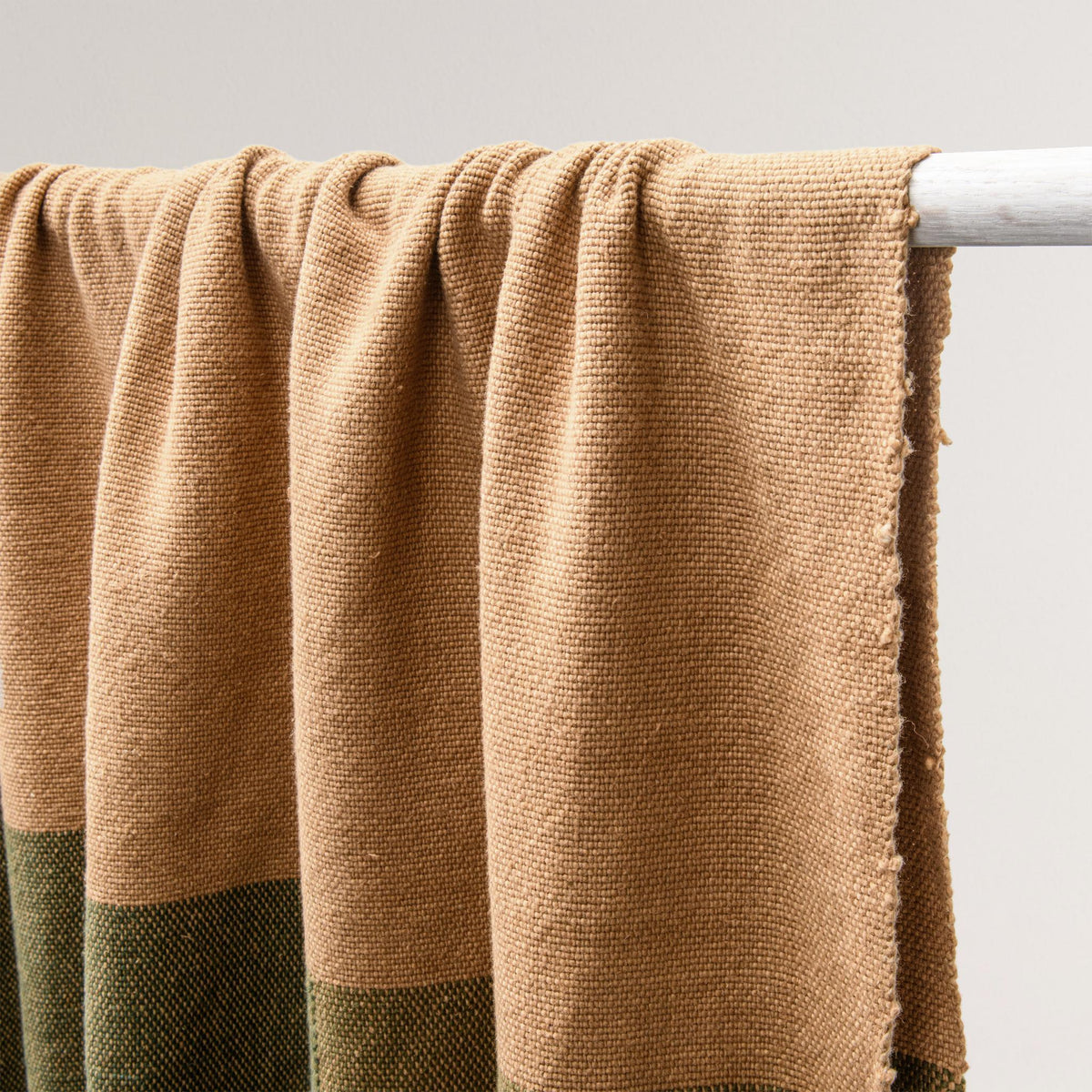 Woodland Throw - Chestnut/Olive Green / Throw by Classic Home - view 3
