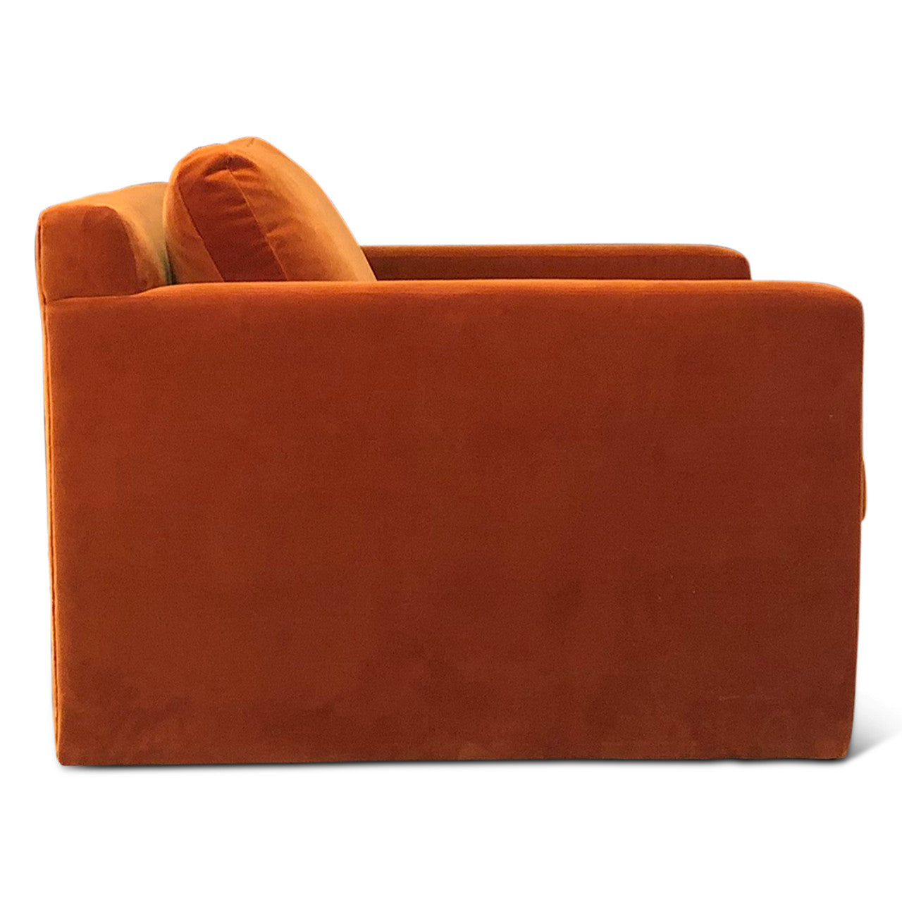 Gianna Accent Chair in Dune Velvet Fabric