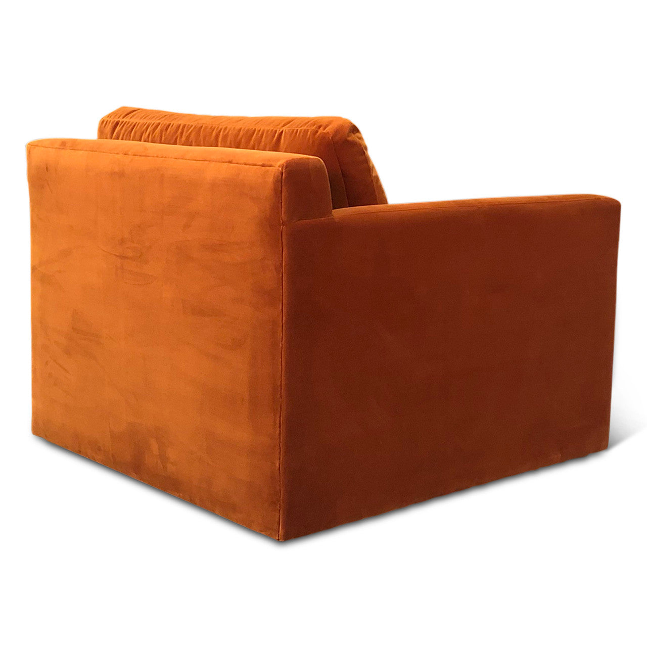 Gianna Accent Chair in Dune Velvet Fabric