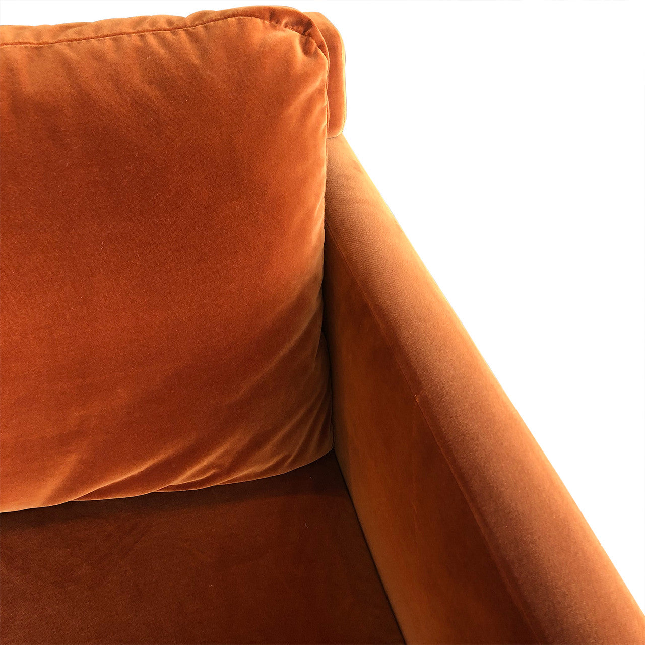 Gianna Accent Chair in Dune Velvet Fabric