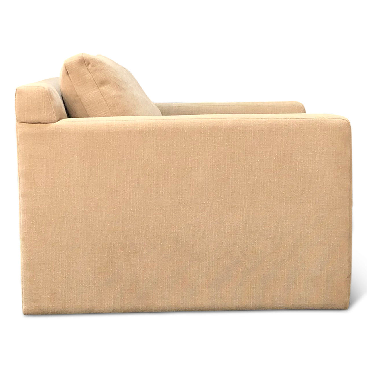 Gianna Accent Chair in Oat Chenille Fabric