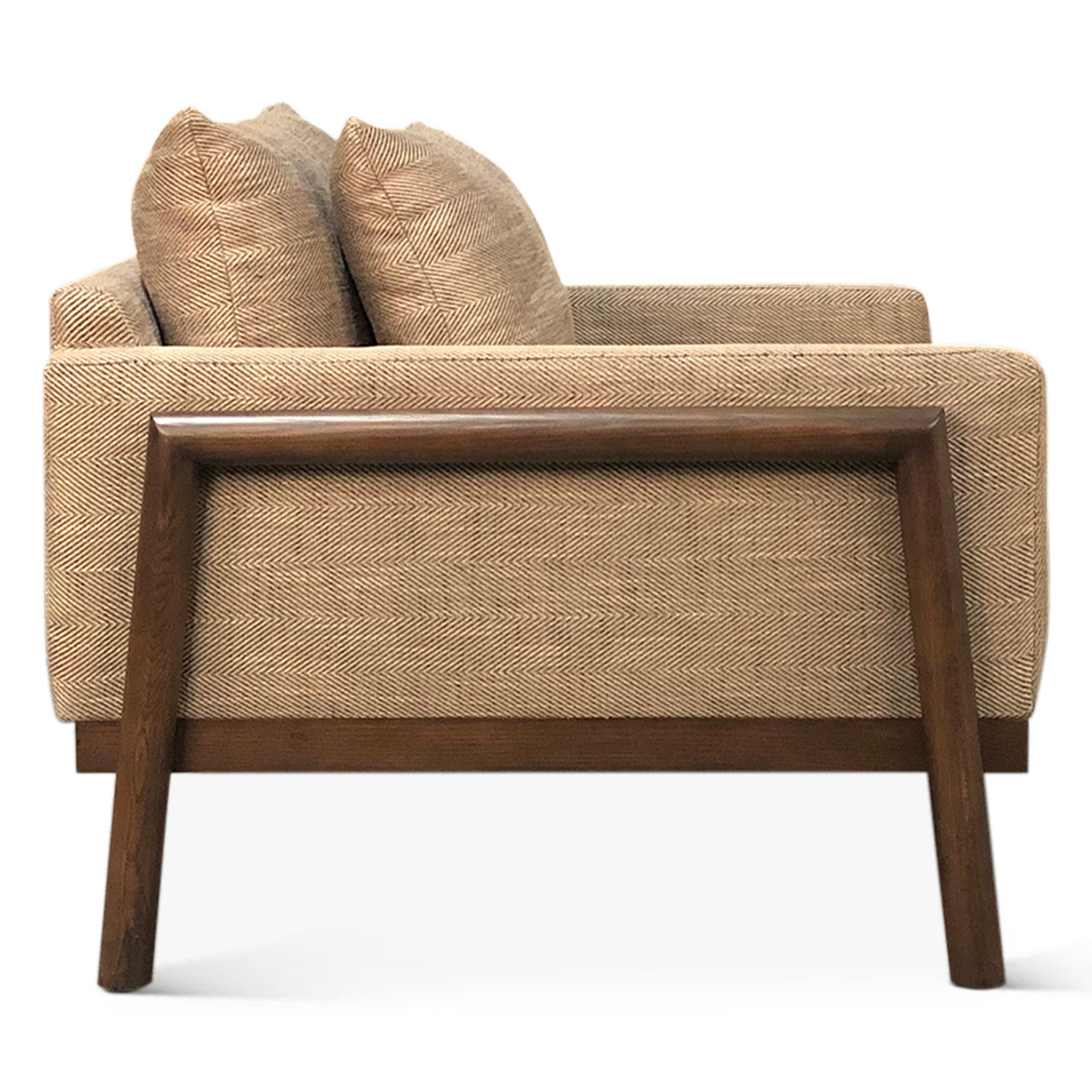 Norah Accent Chair in Burlington Stripe Fabric
