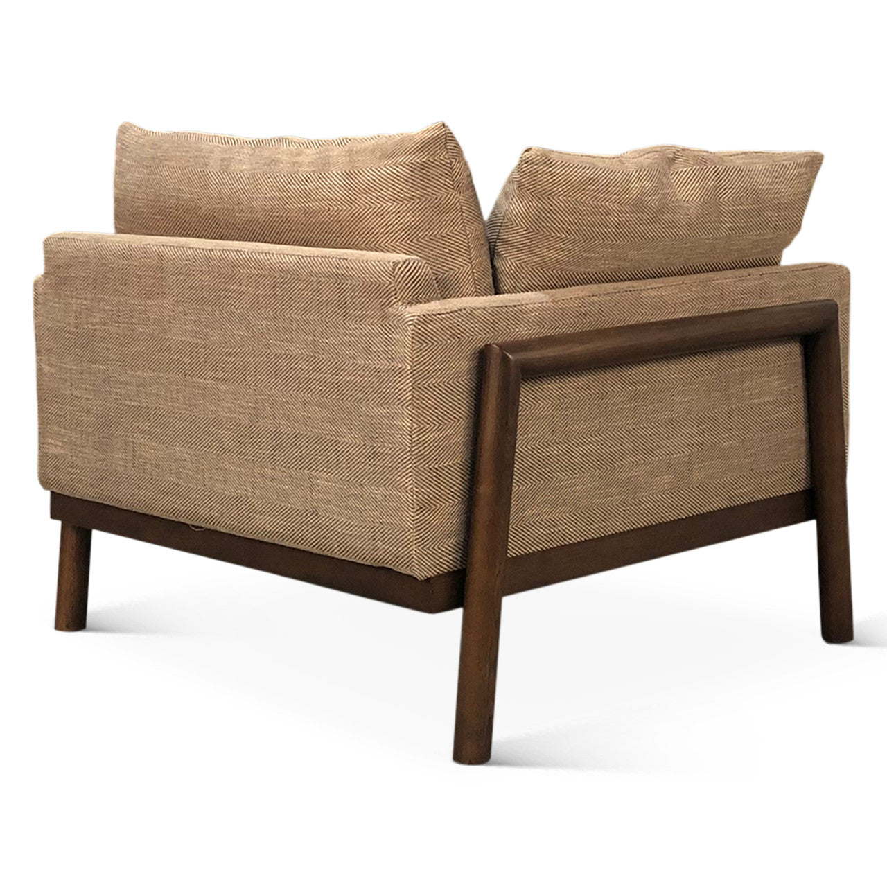Norah Accent Chair in Burlington Stripe Fabric