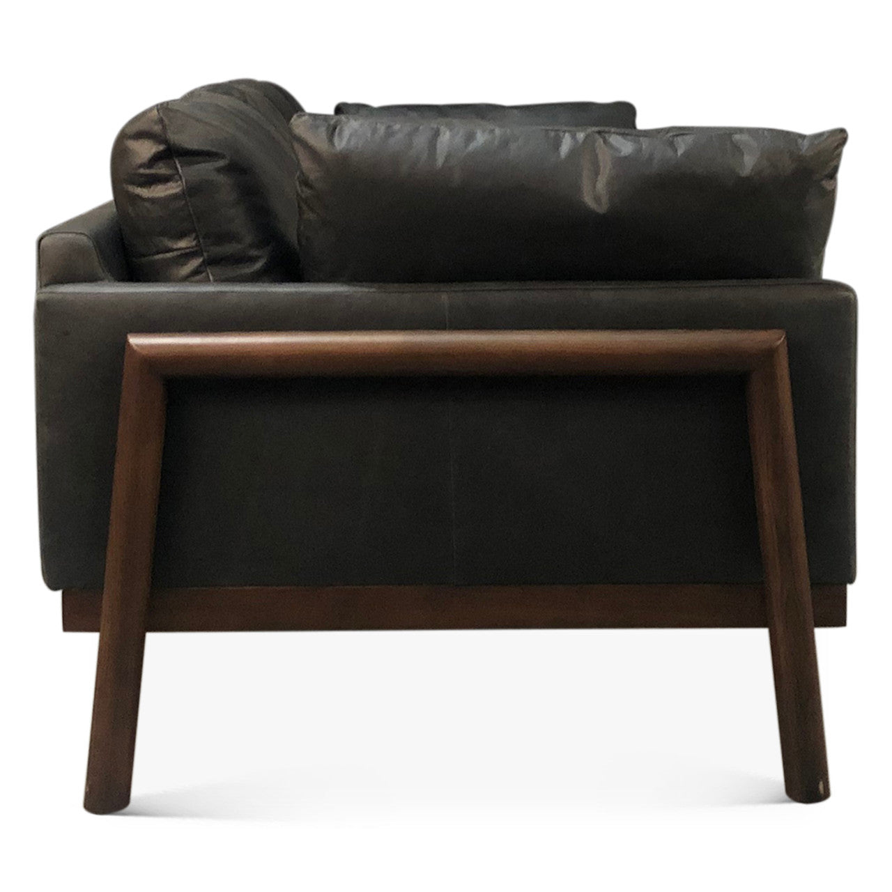 Norah Sofa in Charme Black Leather