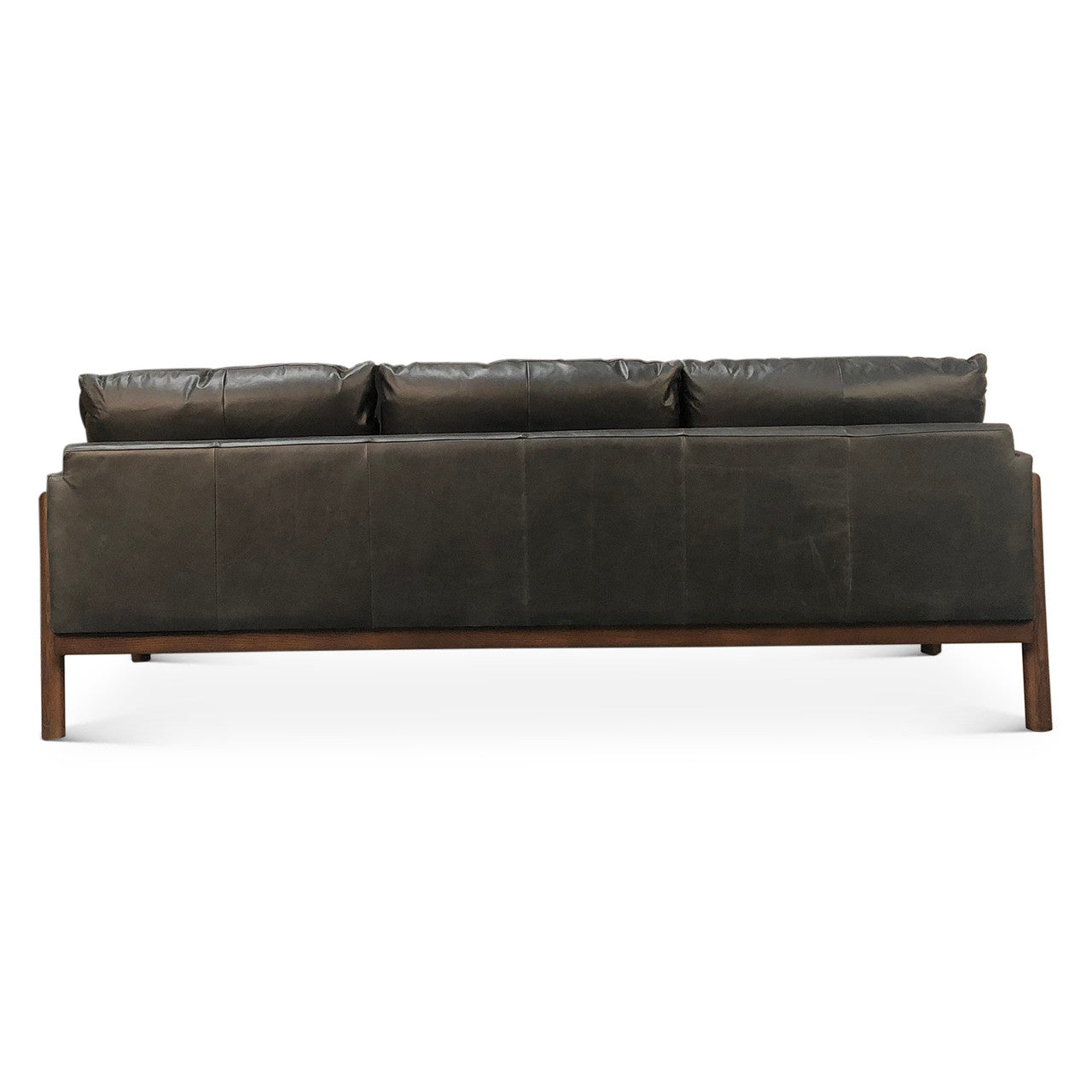 Norah Sofa in Charme Black Leather