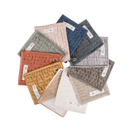 Villa Bari Velvet Quilt Swatch Ring