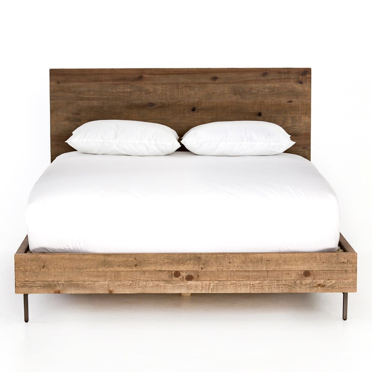 Harlan Reclaimed Wood King Platform Bed Frames