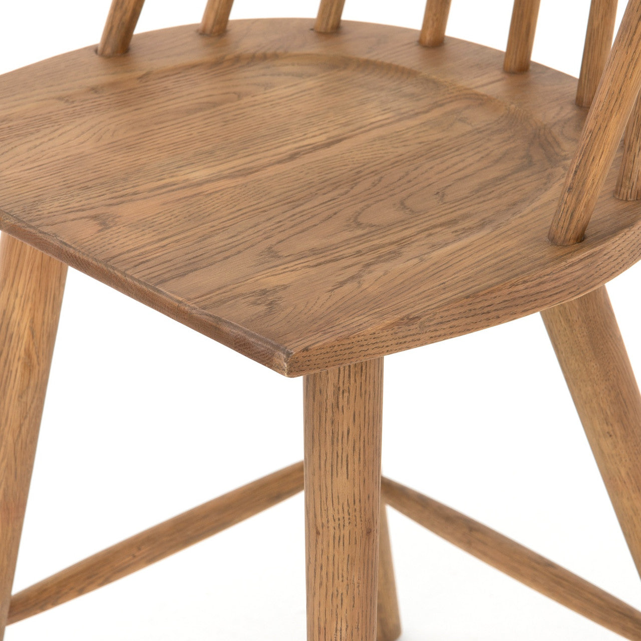 Lewis Sandy Oak Windsor Counter Stool