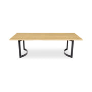 Bent Dining Table Small Oak by Moe's Home Collection