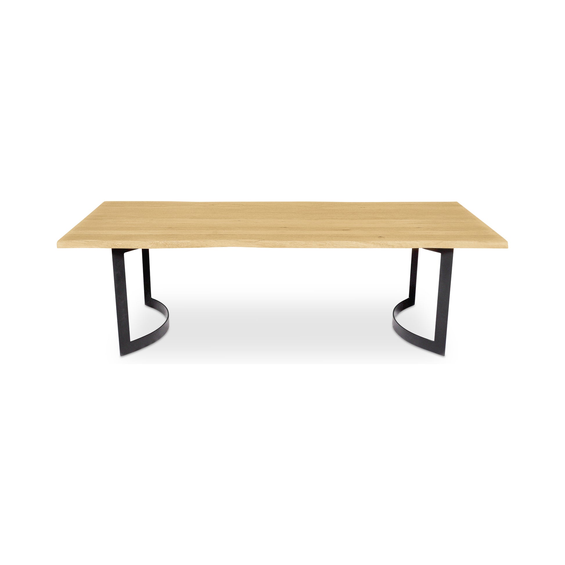 Bent Dining Table Small Oak by Moe's Home Collection