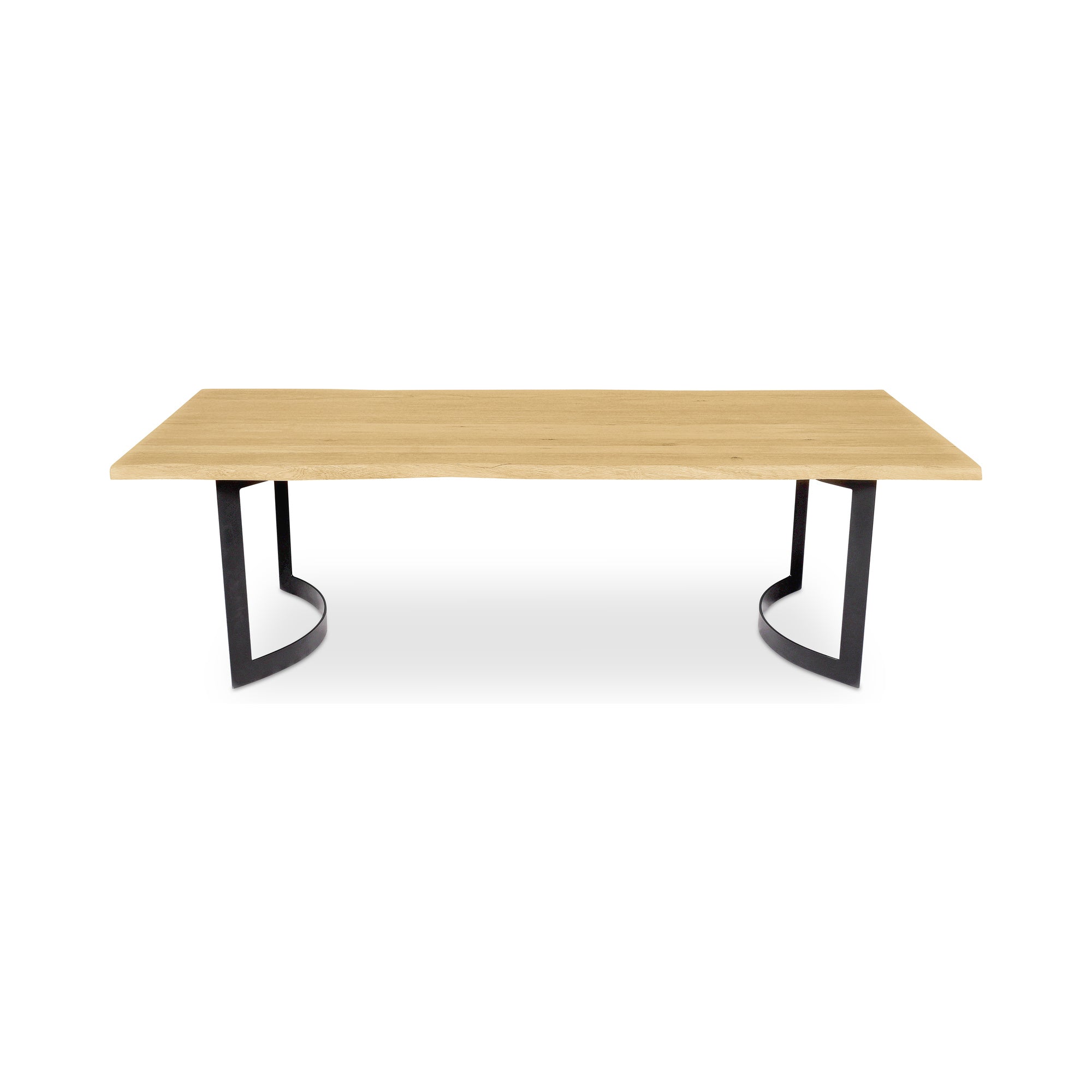 Bent Dining Table Small Oak by Moe's Home Collection