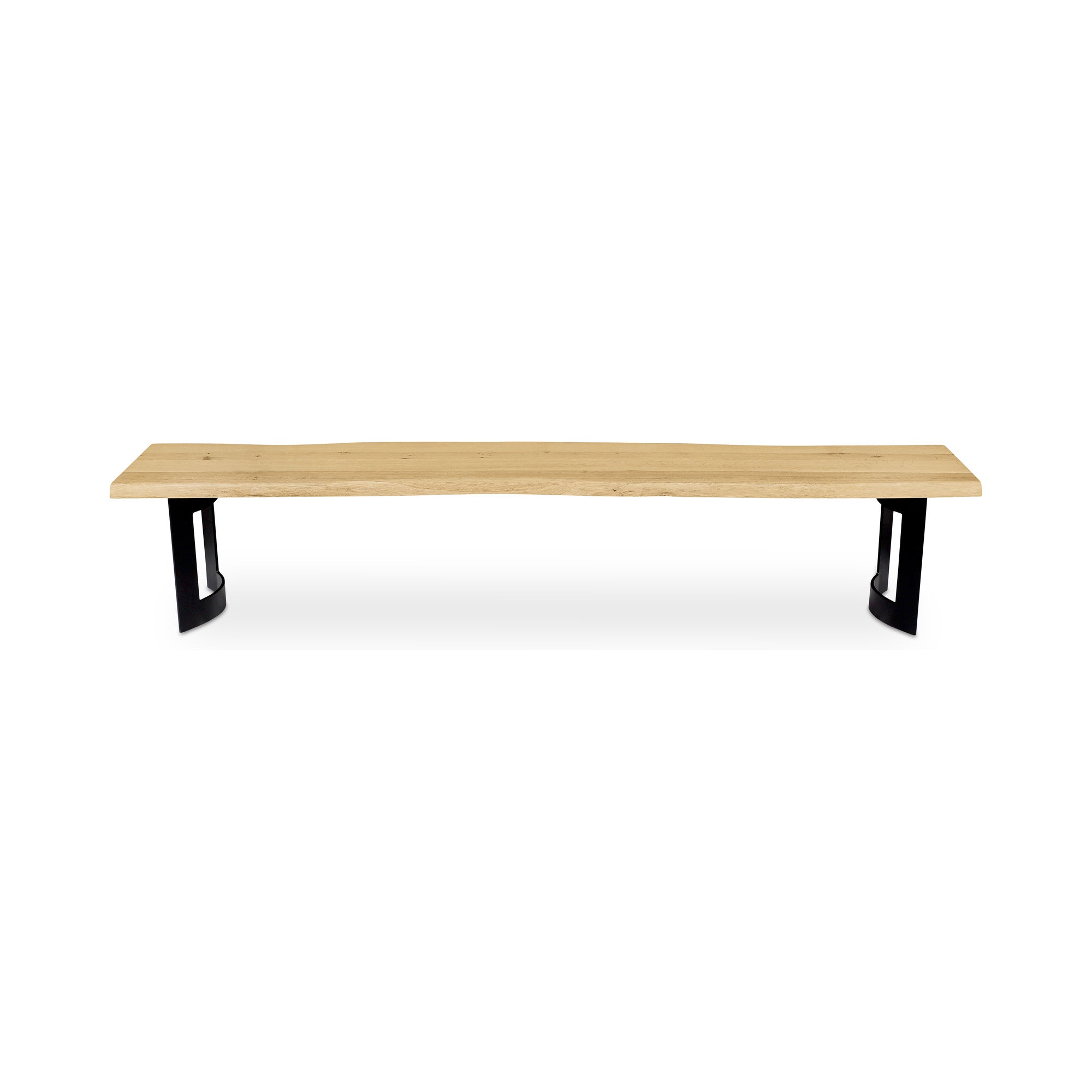 Bent Bench Small Oak by Moe's Home Collection