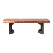 Bent Coffee Table Brown by Moe's Home Collection