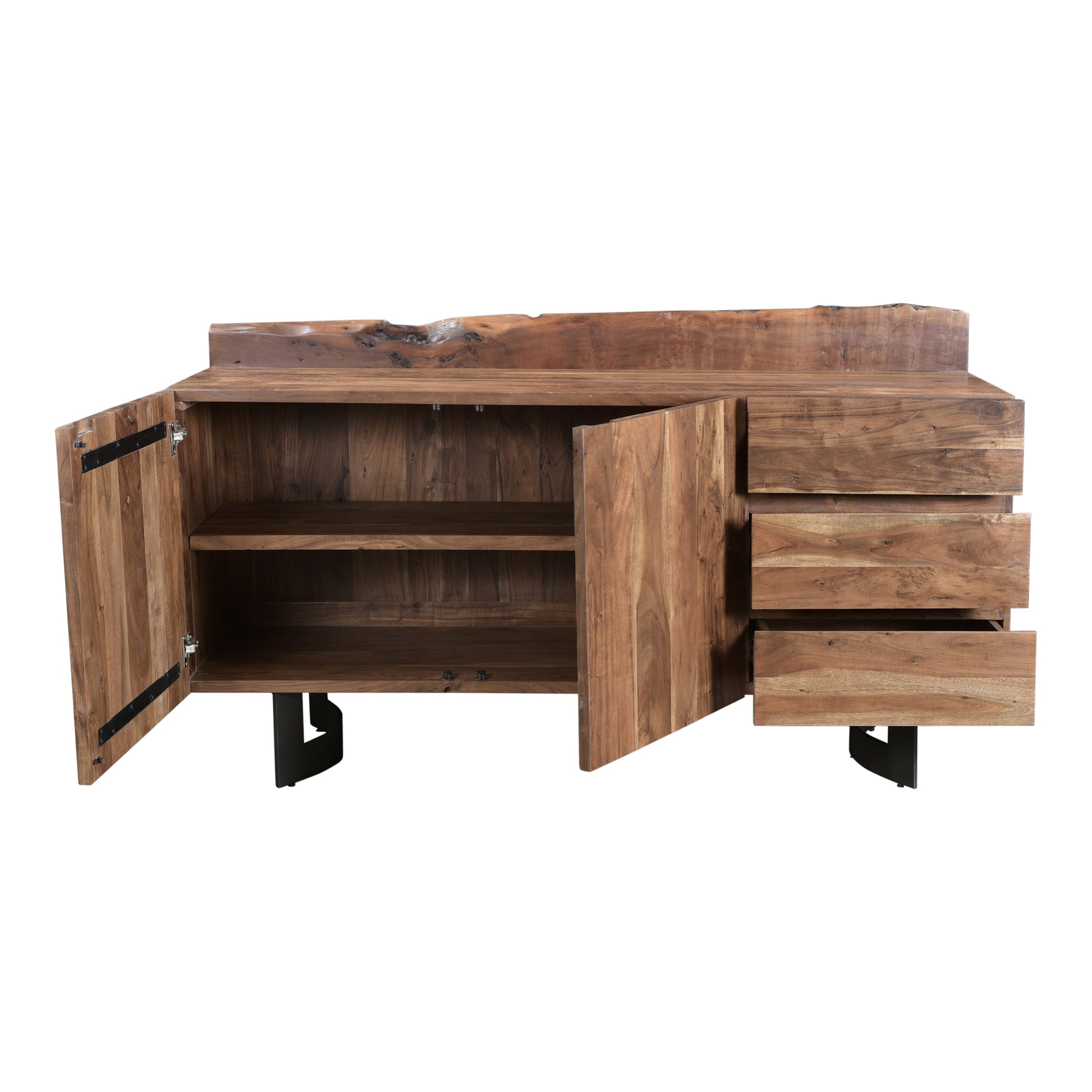 Bent Sideboard 
Brown by Moe's Home Collection - view 3