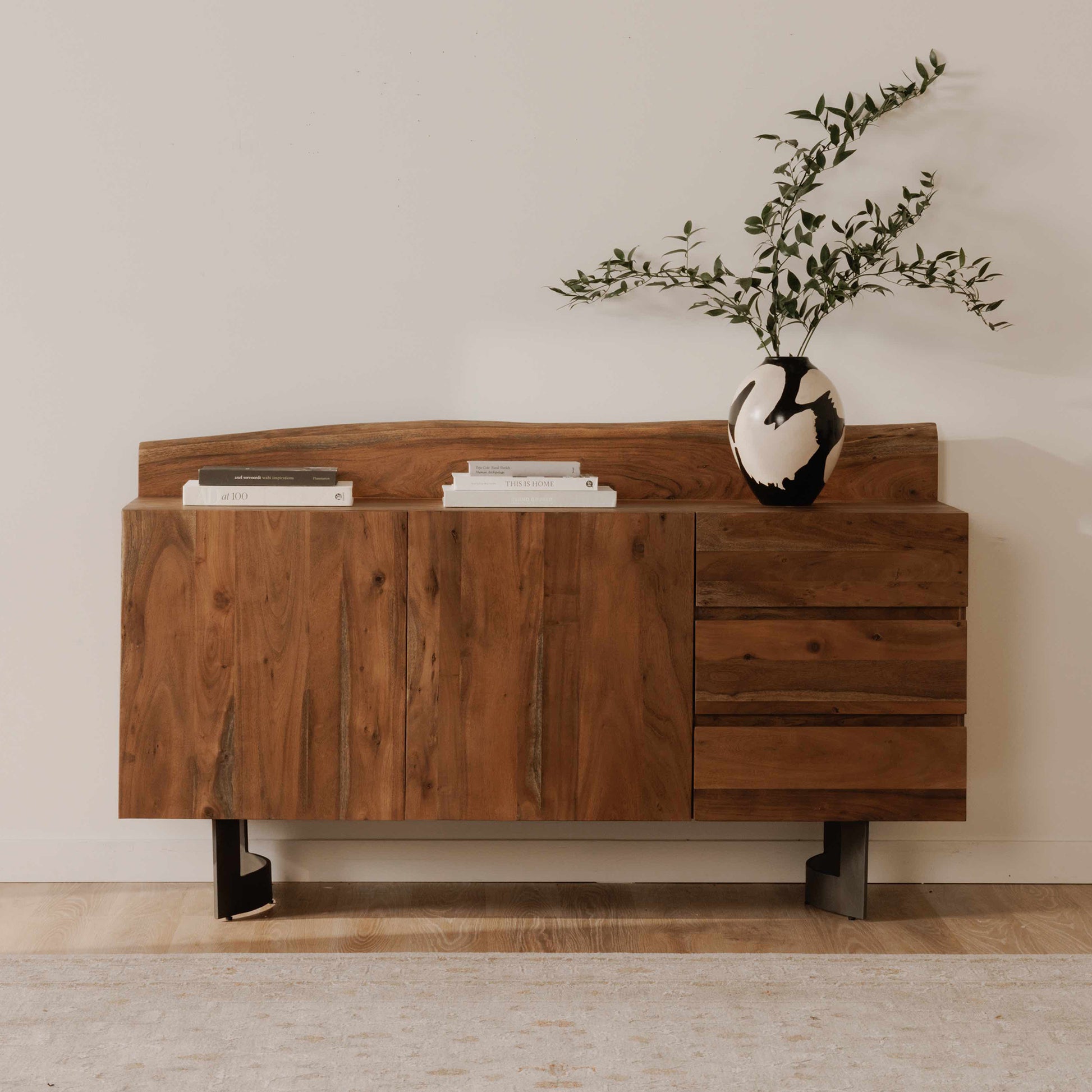 Bent Sideboard 
Brown by Moe's Home Collection - view 8