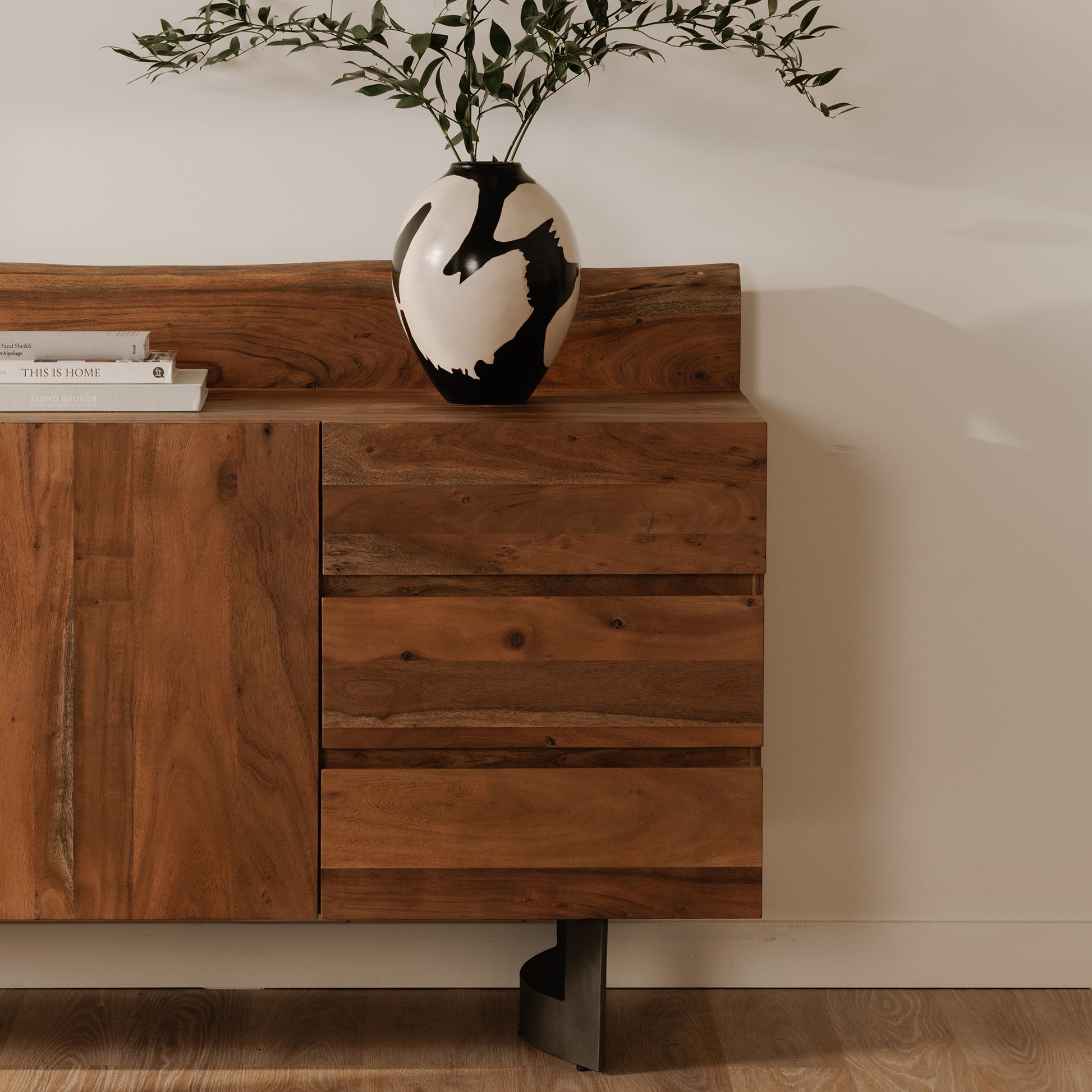 Bent Sideboard 
Brown by Moe's Home Collection - view 9