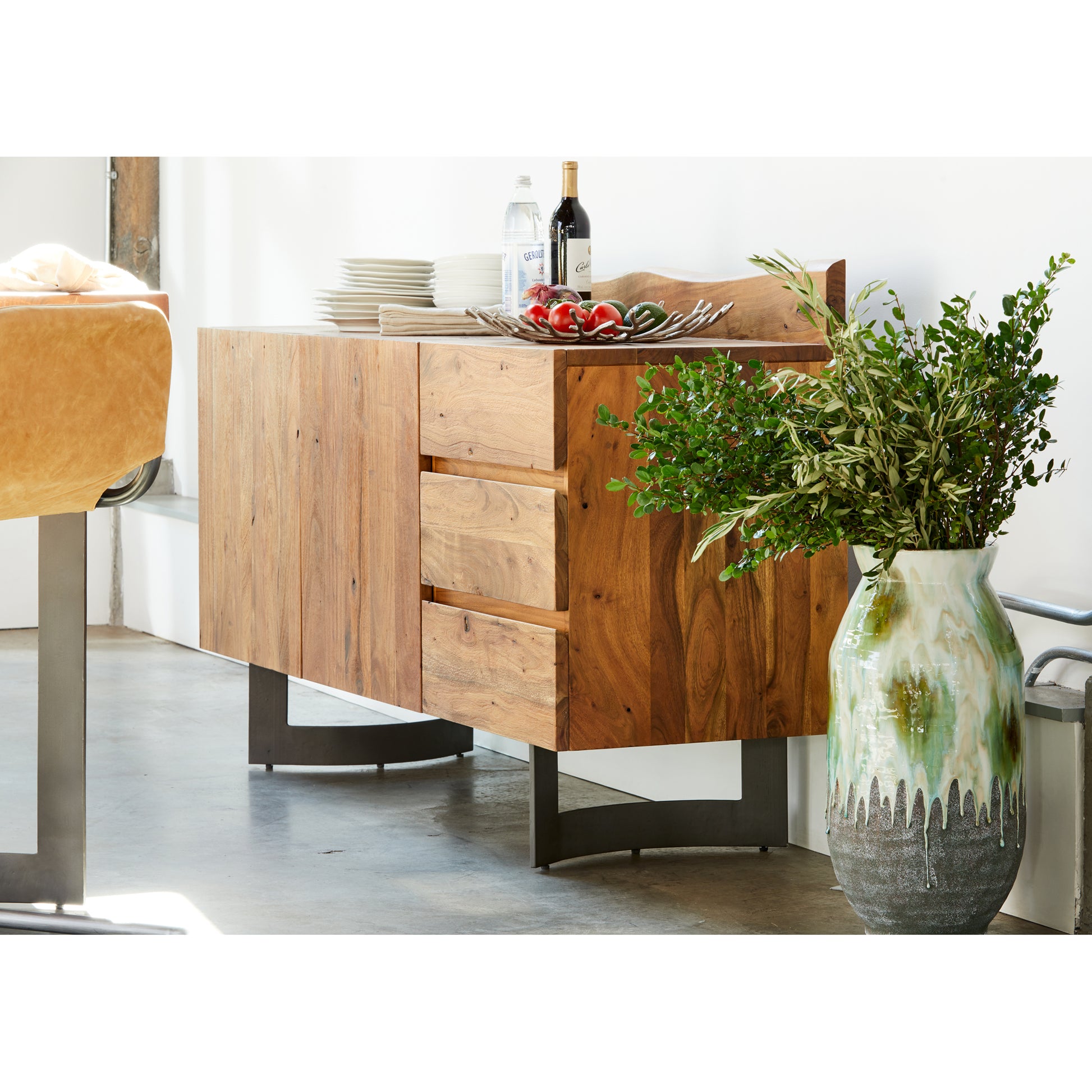 Bent Sideboard 
Brown by Moe's Home Collection - view 6