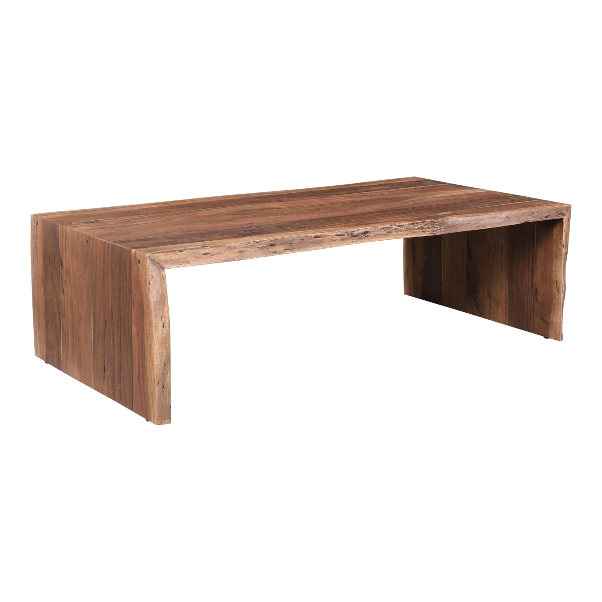 Tyrell Coffee Table Natural Brown by Moe's Home Collection - view 2