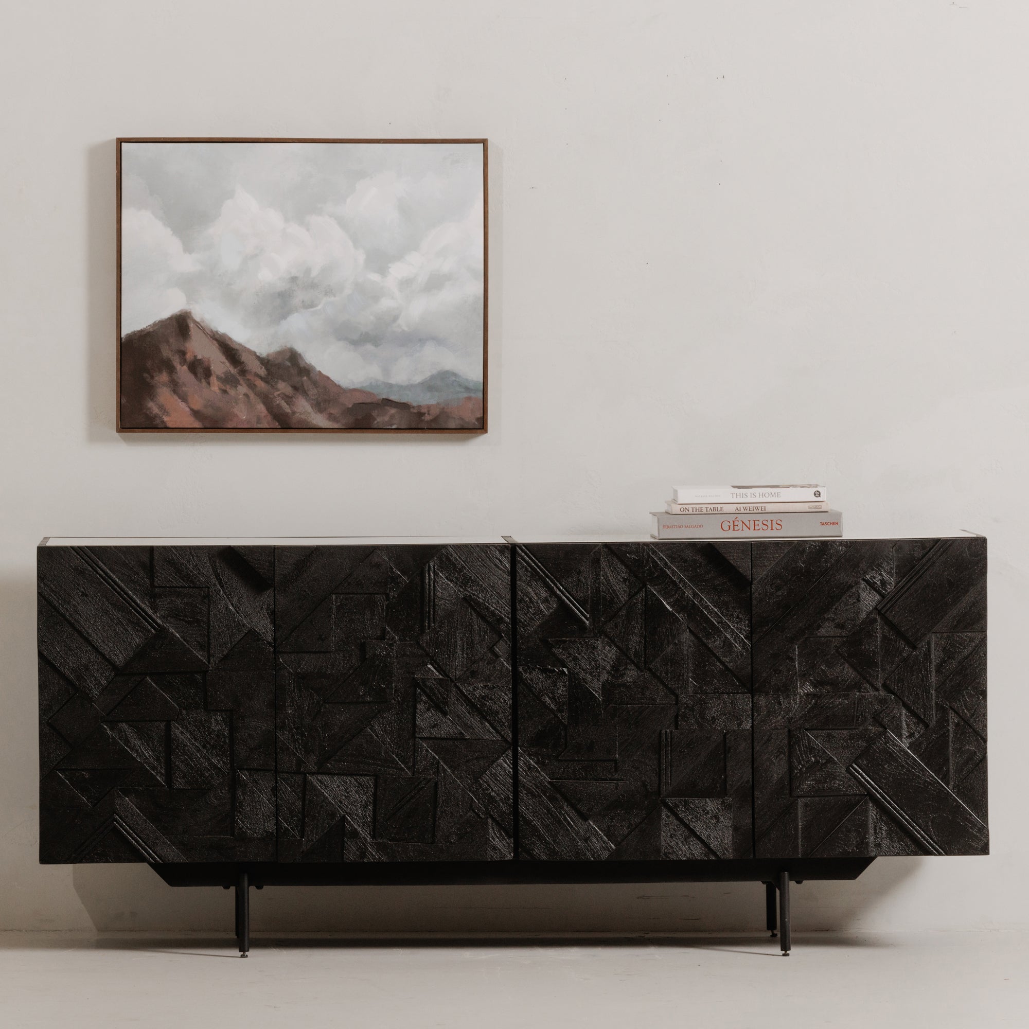 Kattan Sideboard Black by Moe's Home Collection - view 2