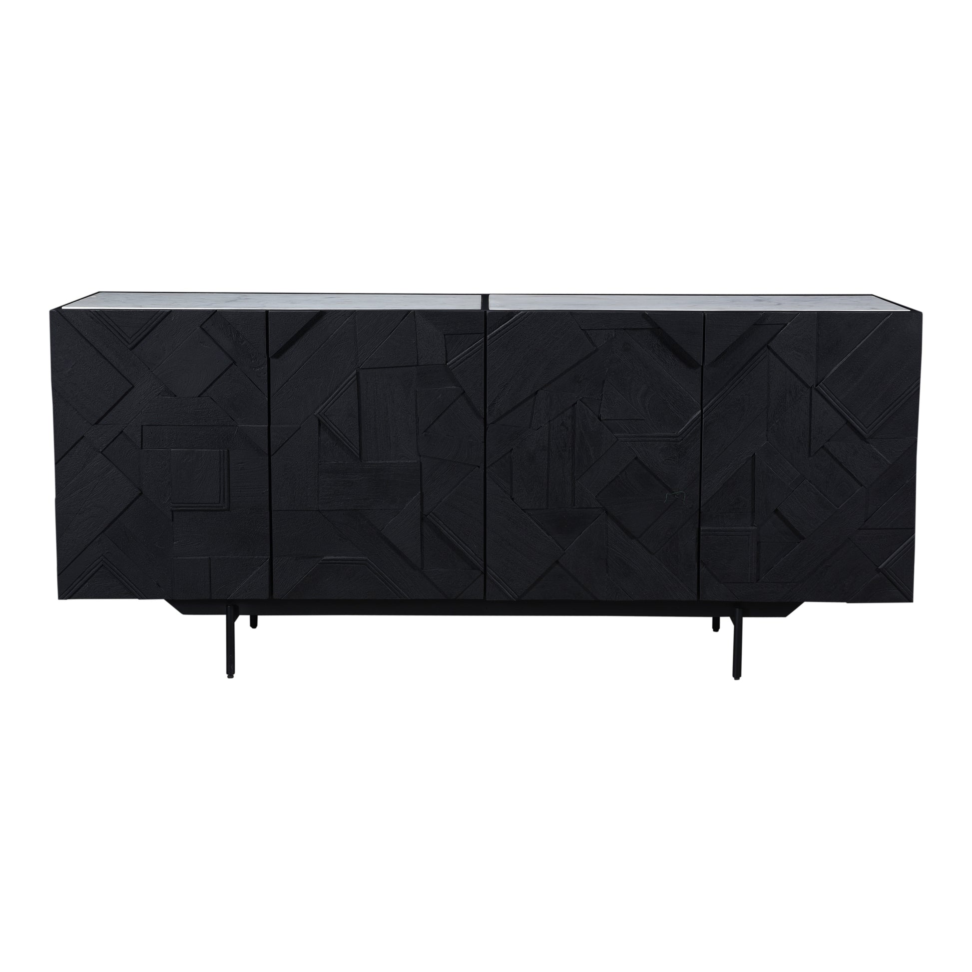 Kattan Sideboard Black by Moe's Home Collection