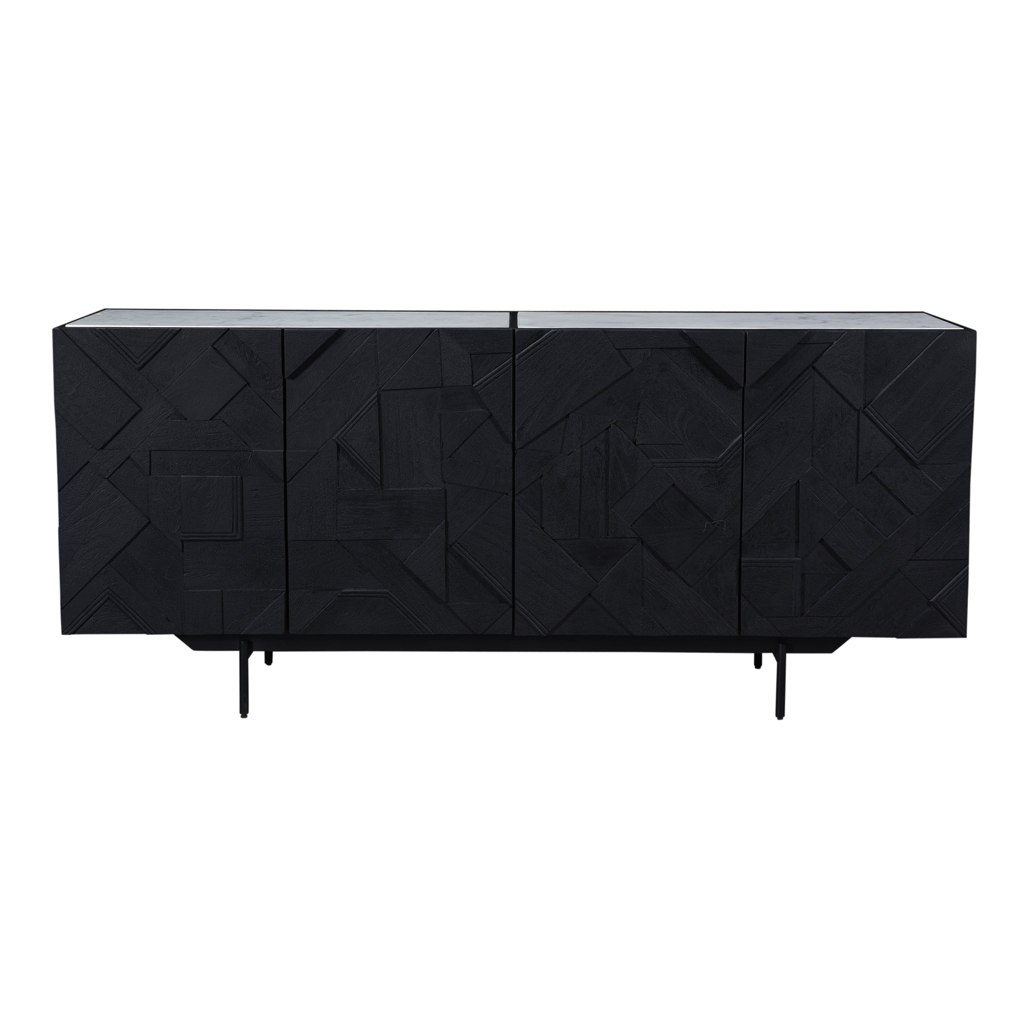 Kattan Sideboard Black by Moe's Home Collection