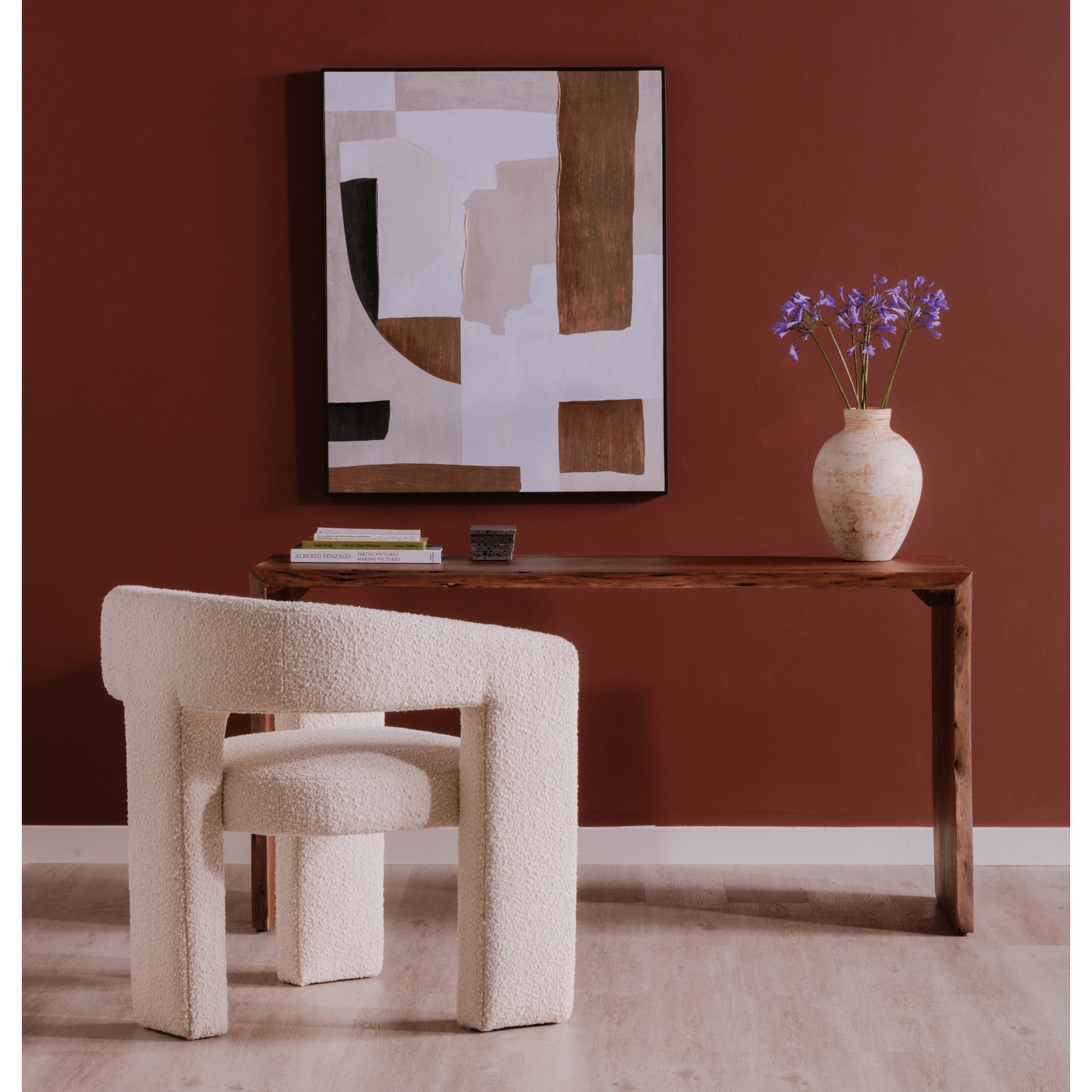 Tyrell Desk Natural Brown by Moe's Home Collection - view 6