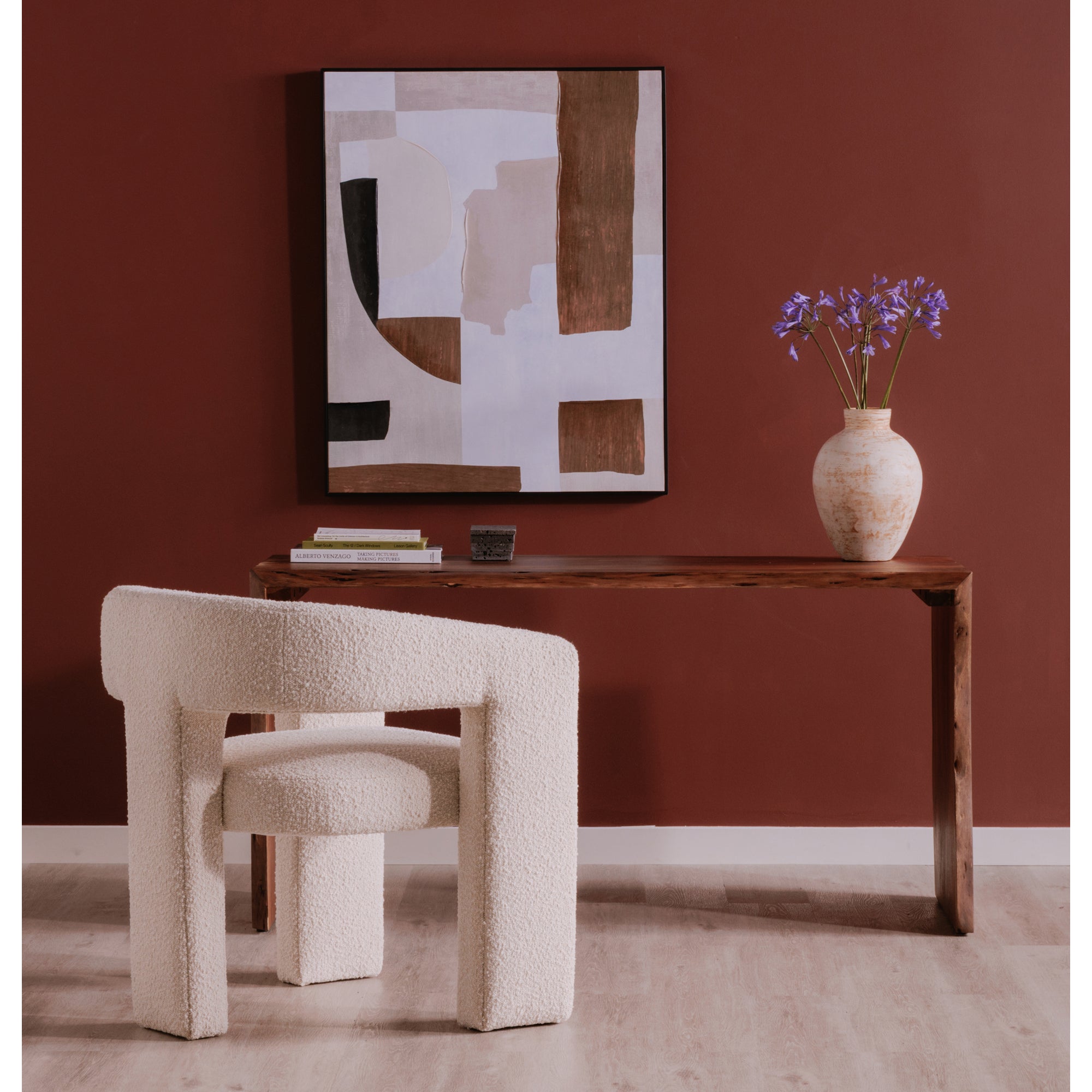 Tyrell Desk Natural Brown by Moe's Home Collection - view 6